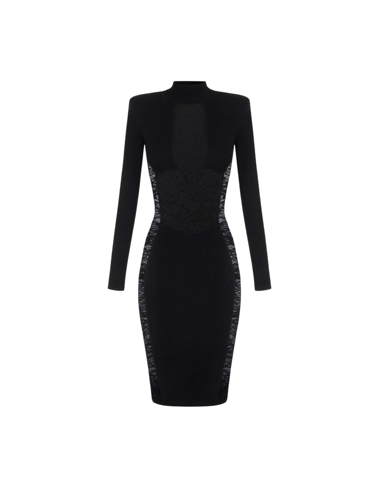 evening dresses and women's ceremony Elisabetta Franchi - knitted dress - black