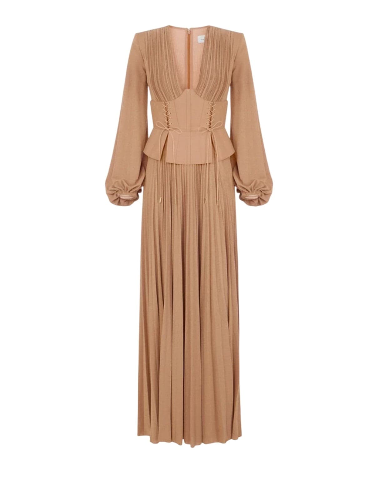evening dresses and women's ceremony Elisabetta Franchi - woman's dress - beige