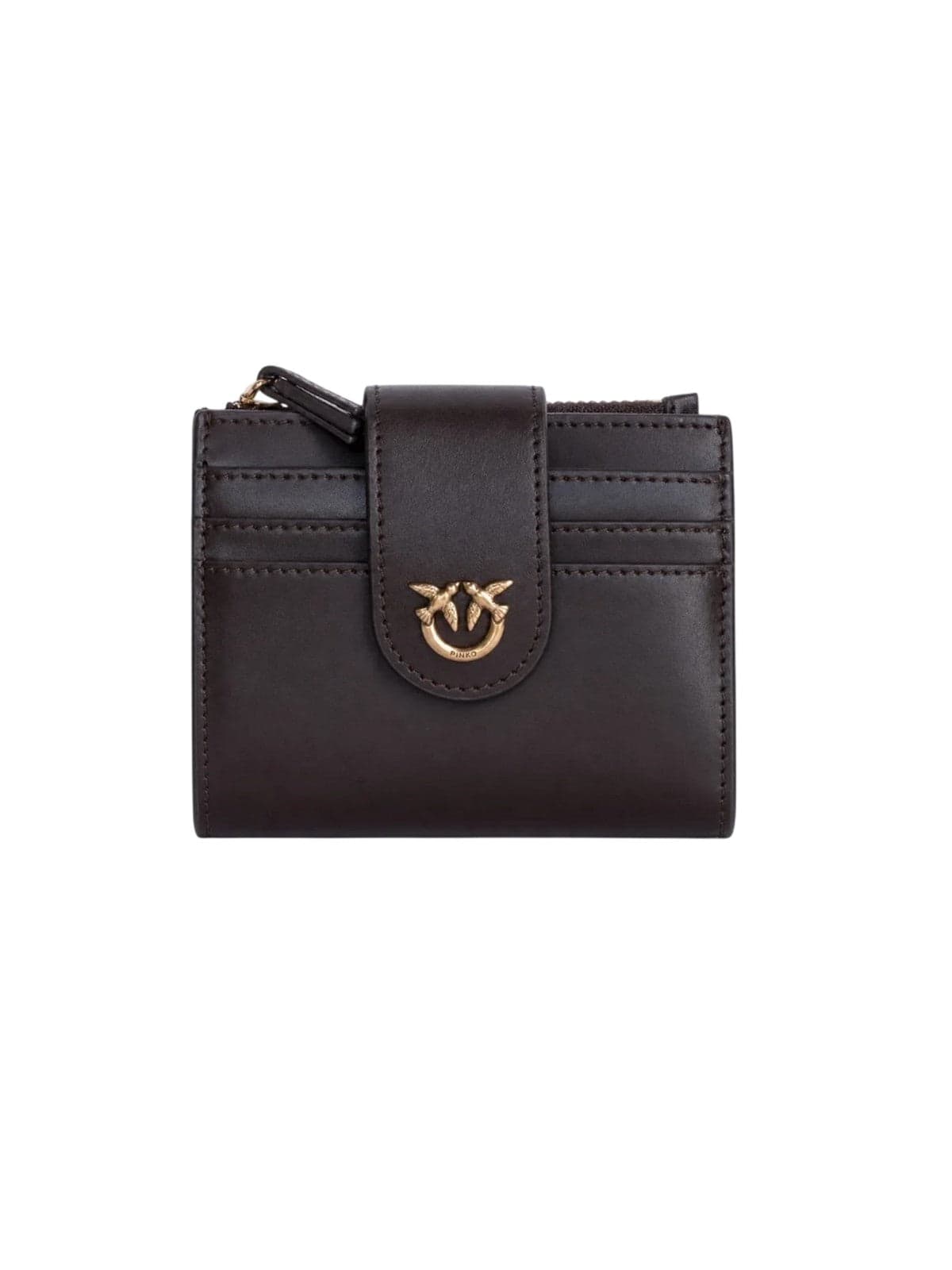 Women's wallet Pinko - multi purpose wallet - brown