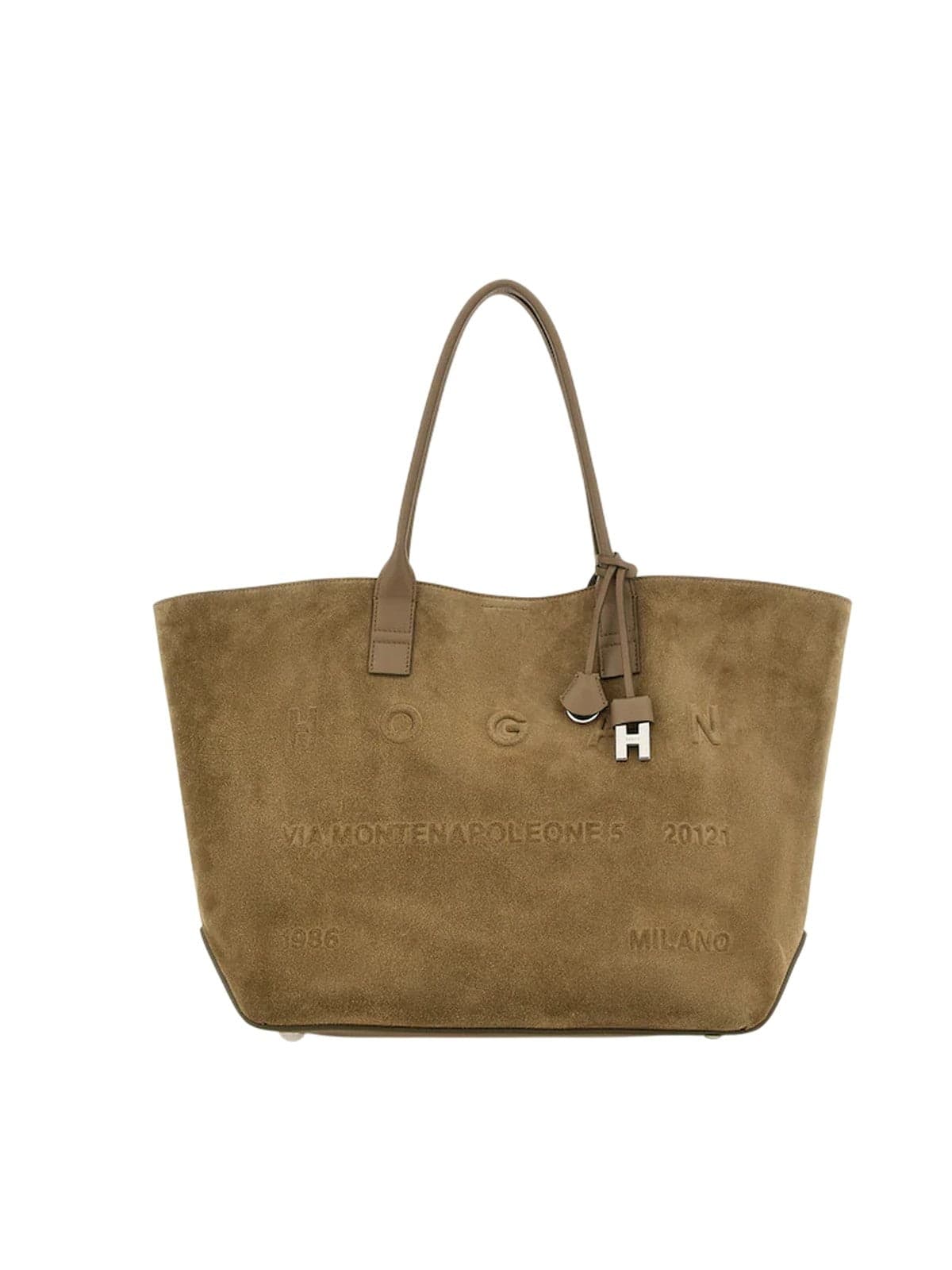 Women Handbags Hogan - address shopping media - camel