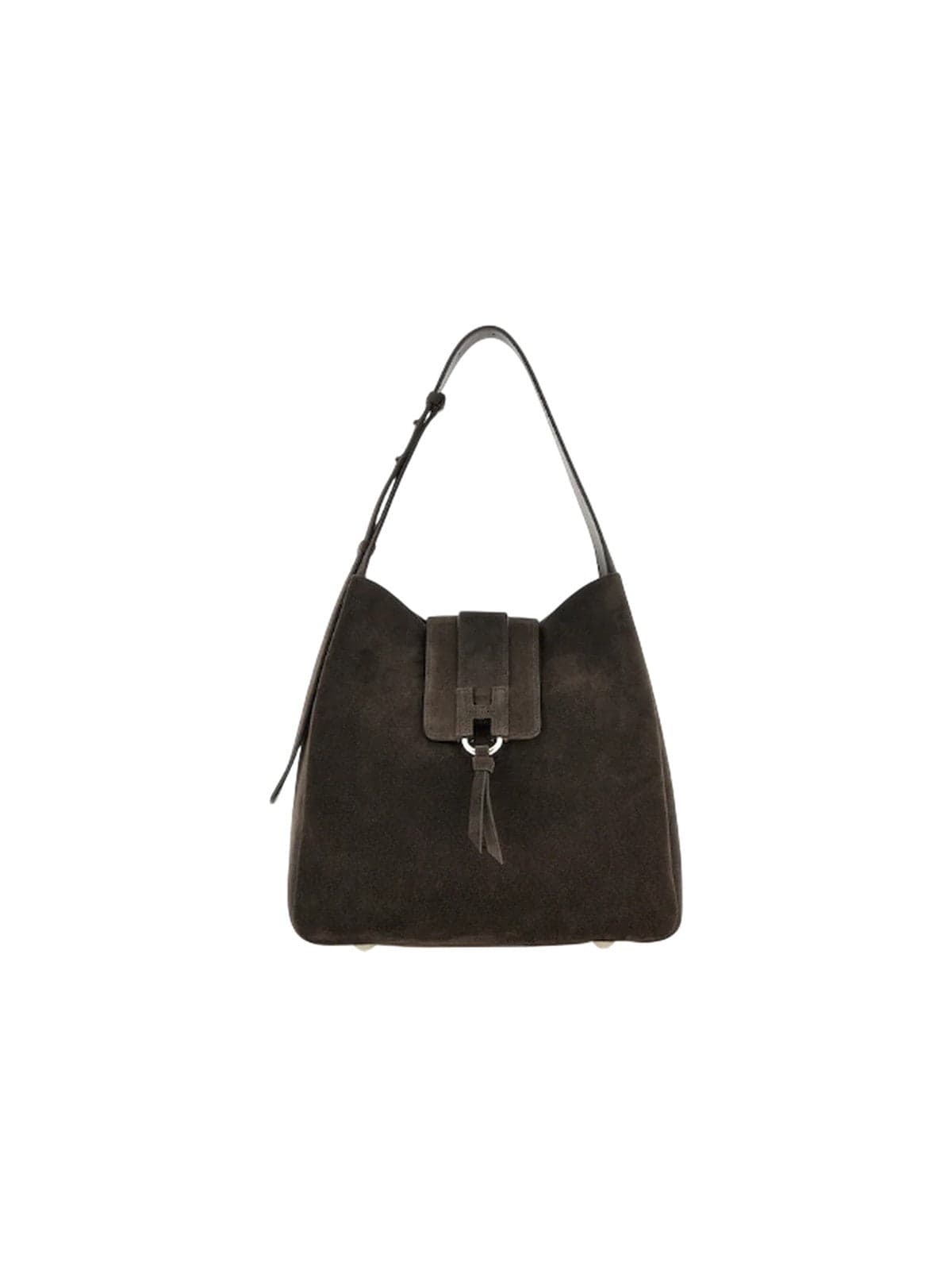 shoulder bags woman Hogan - real hobo - brown
