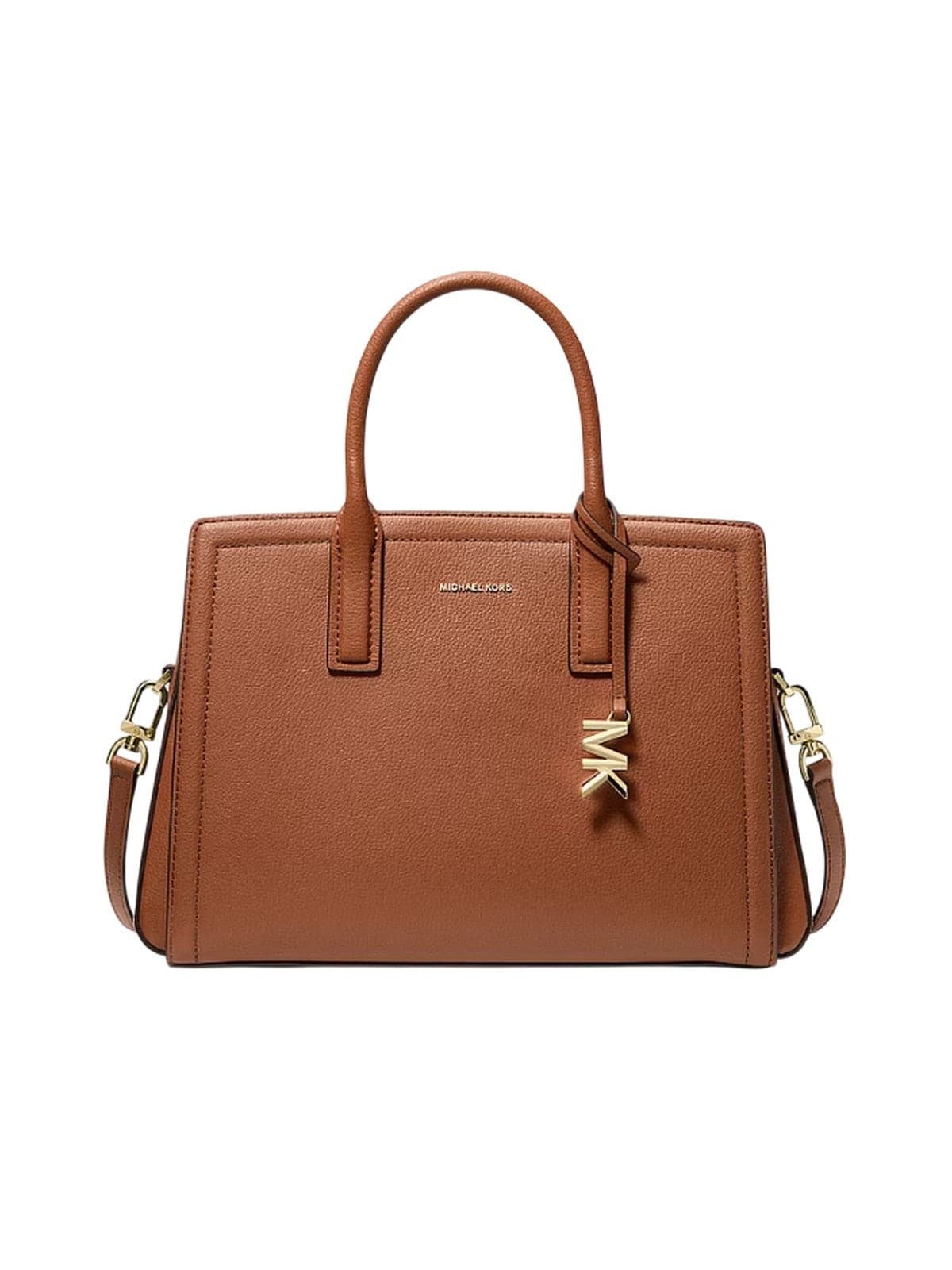 Women Handbags Michael Kors - md satchel - camel
