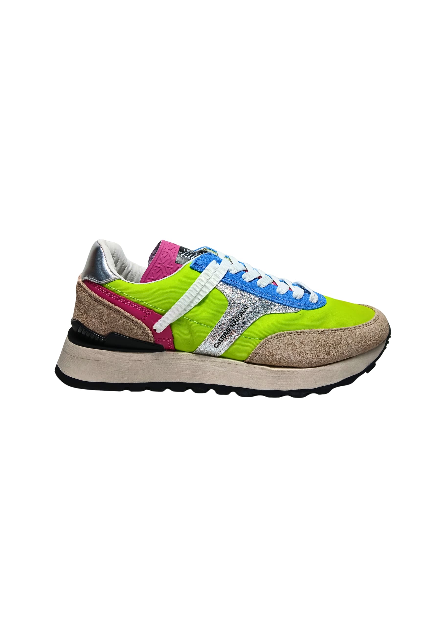 22705_F Costume National Women's Multicolored Leather