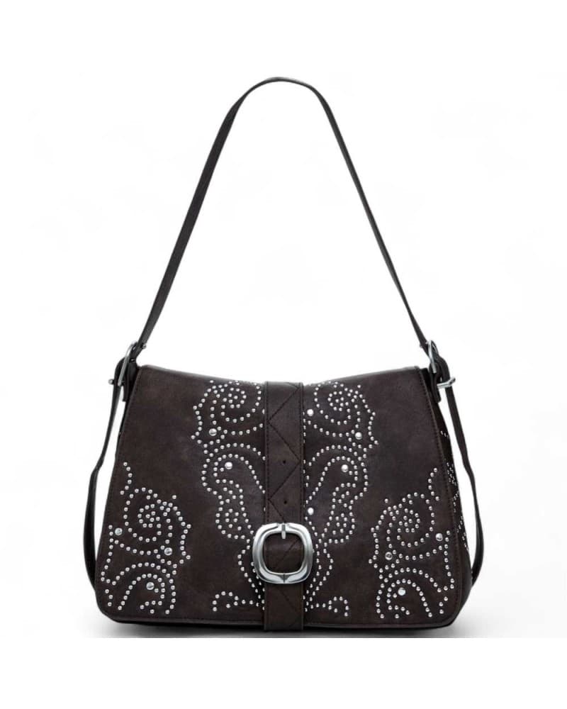 Desigual Shoulder Bag Poker Face Woman Brown - 25WAXP34-6009-U