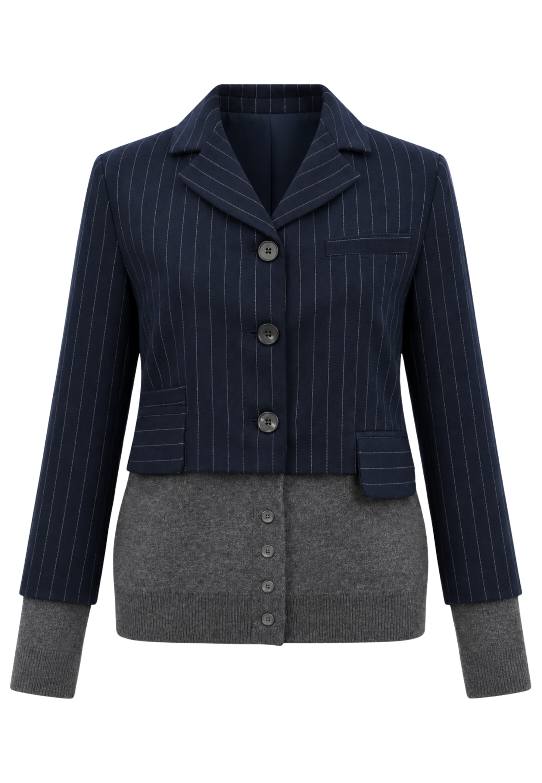 stretch jacket Phisique Du Role virgin wool
