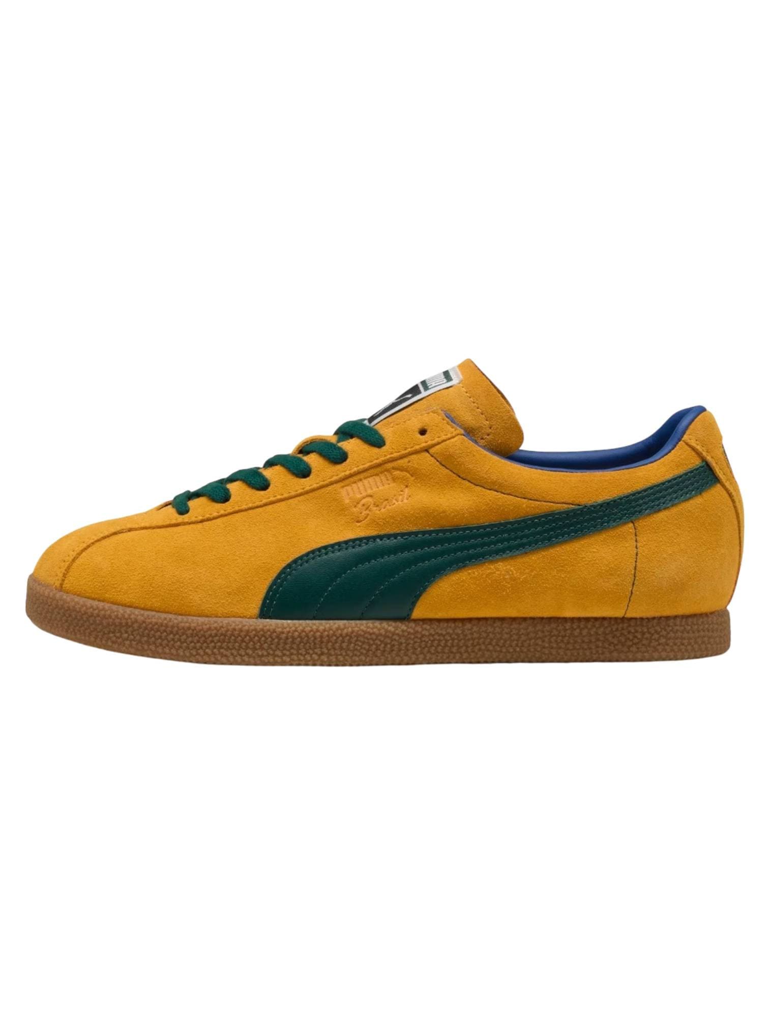 Puma Brasil sneakers in suede unisex - Tangerine-Dark Myrtle