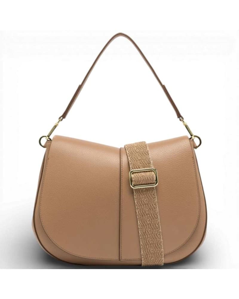 Gianni Chiarini Helena Round Women's Clay Leather Bag