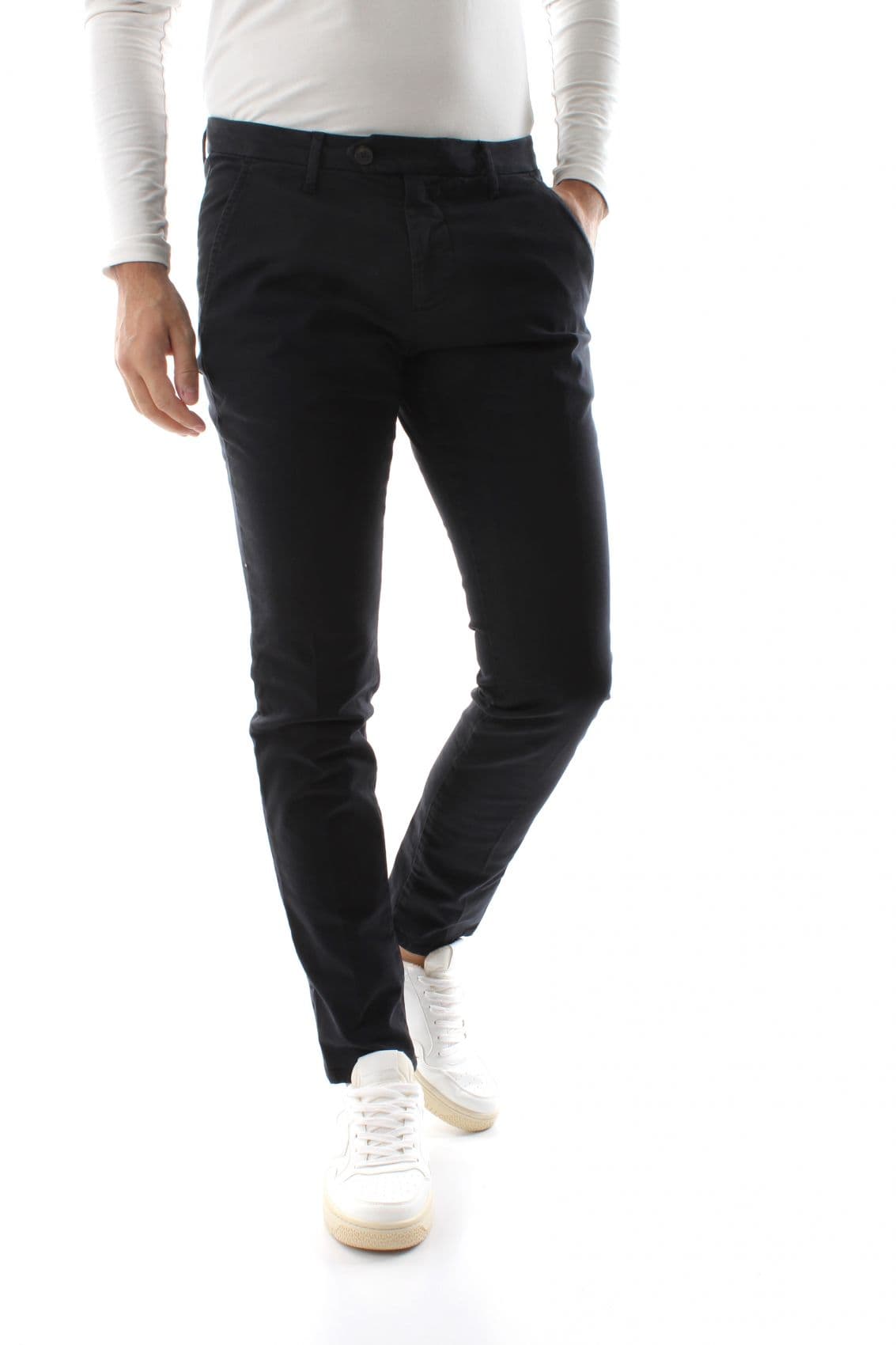Men's trousers Roy Roger's new rolf rru013 - c8700112 048 blue navy