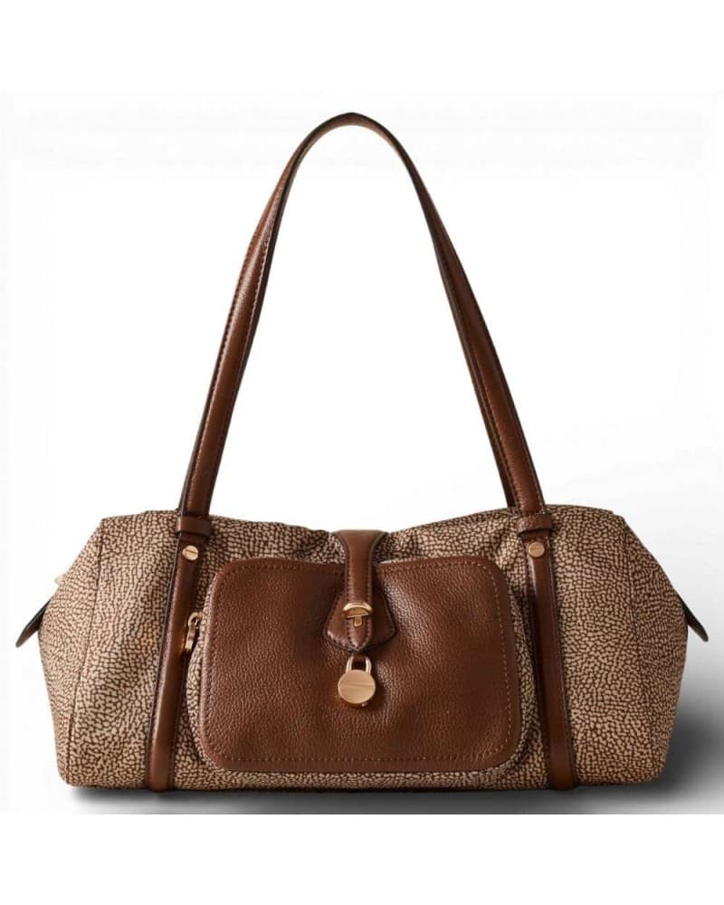 Bag Bauletto M. Borbonese Beige/Marrone - 910195-0189