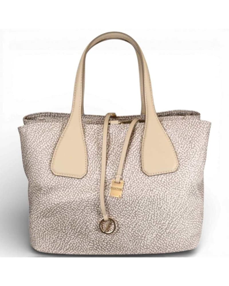 Bag Bauletto M. with shoulder strap Borbonese Sand - 91010215-AH1-C75