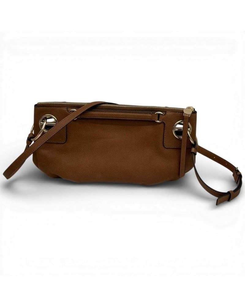 London Cross Over S bag. Borbonese Vitello Nabuk Radica - 91010264-0197