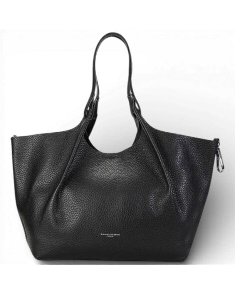 Gianni Chiarini Black Leather Dua Women's Bag