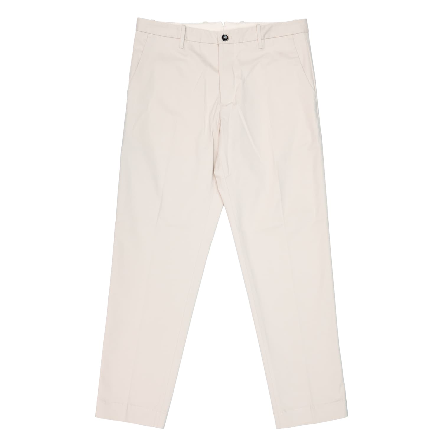 Slim Chino Men's trousers Nine In The Morning Jupiter Plate off white