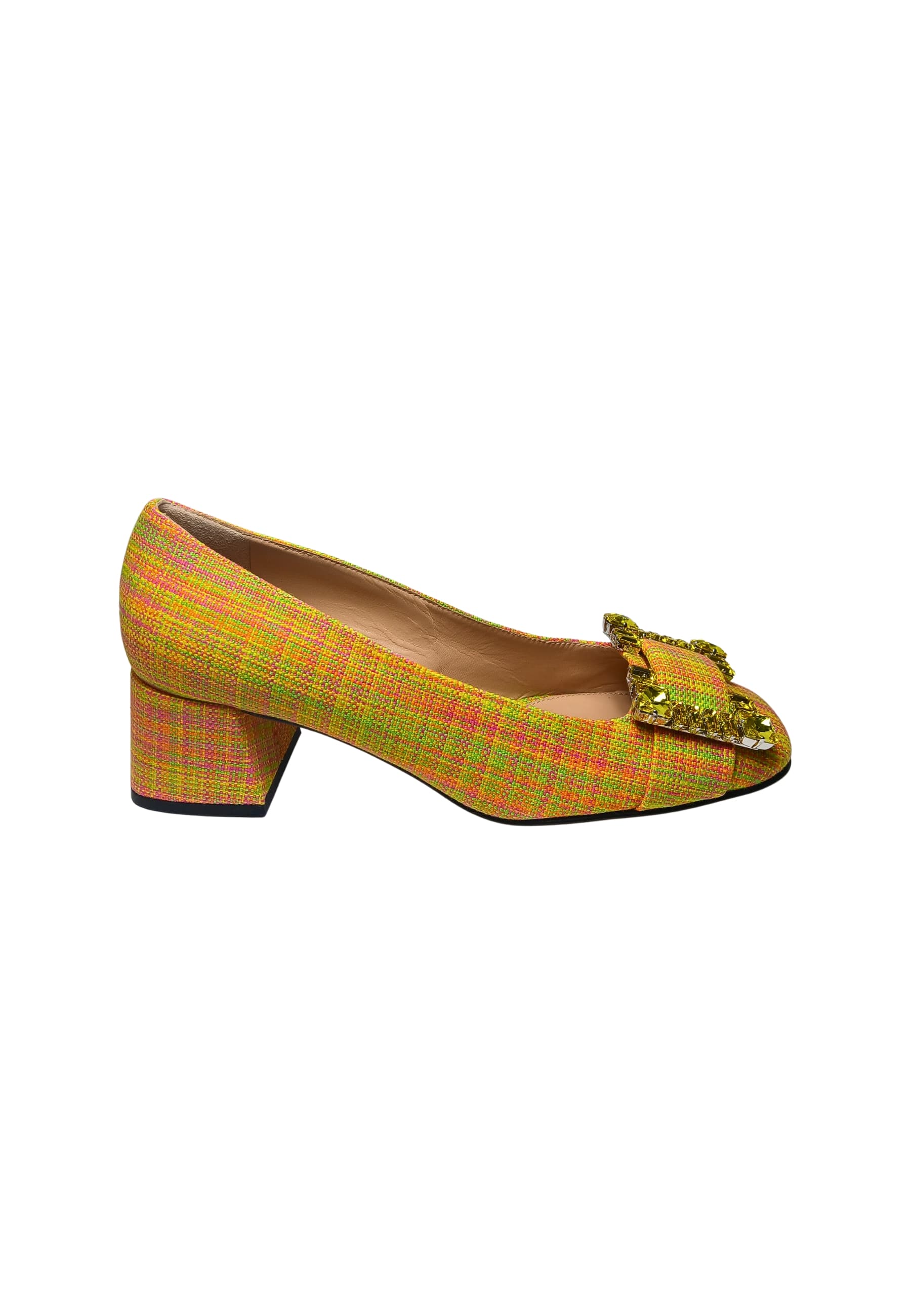 A92140-MTE337-7100-C00 Sergio Rossi Women Fabric Multicolor