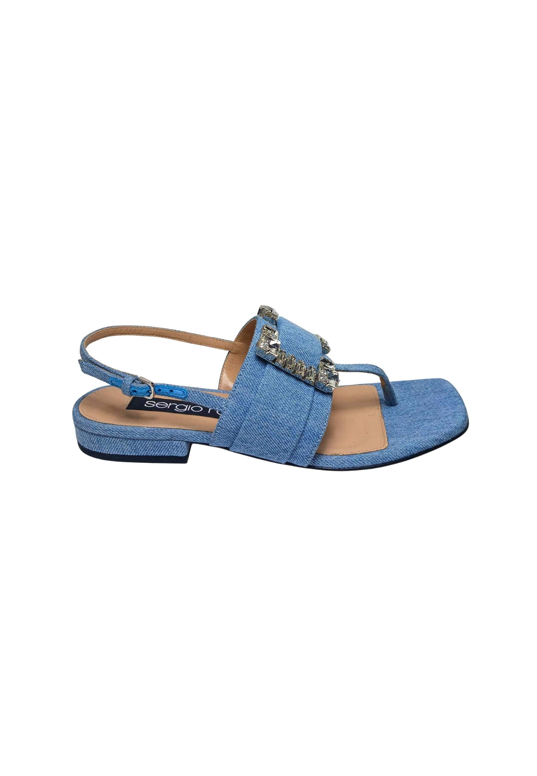 A96630-MTEY07-4009-C00 Sergio Rossi Woman Jeans Blue