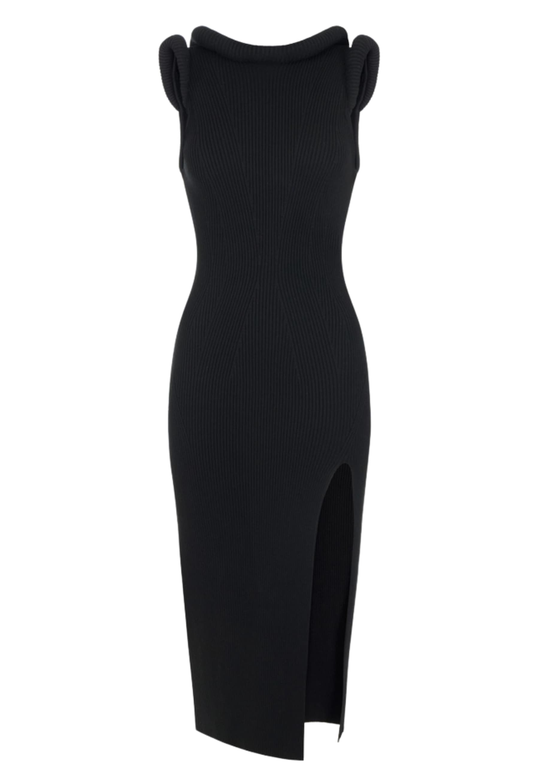 knitted dress Elisabetta Franchi with 3D details