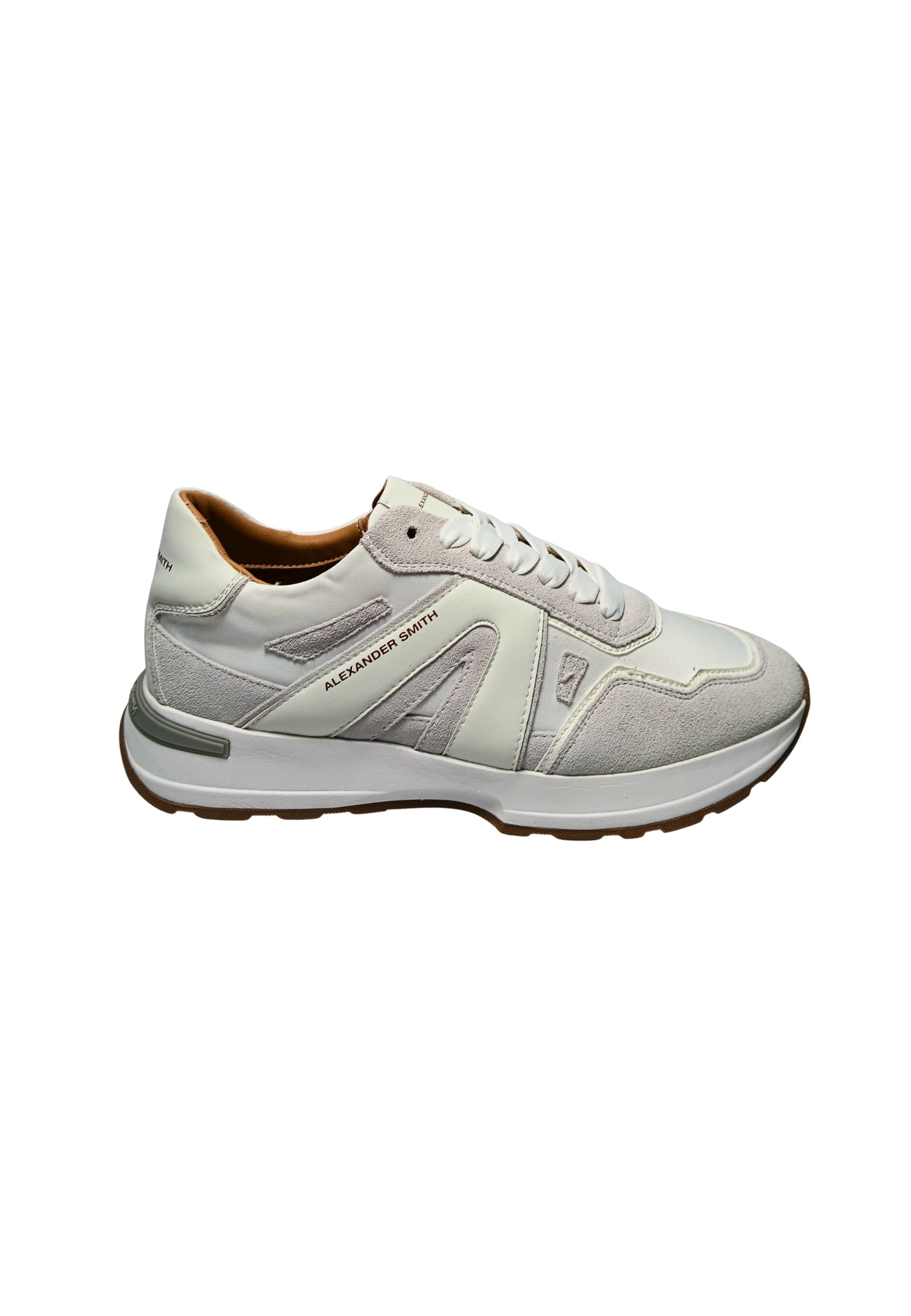asbblpm-3343-twt Alexander Smith Men's White Leather