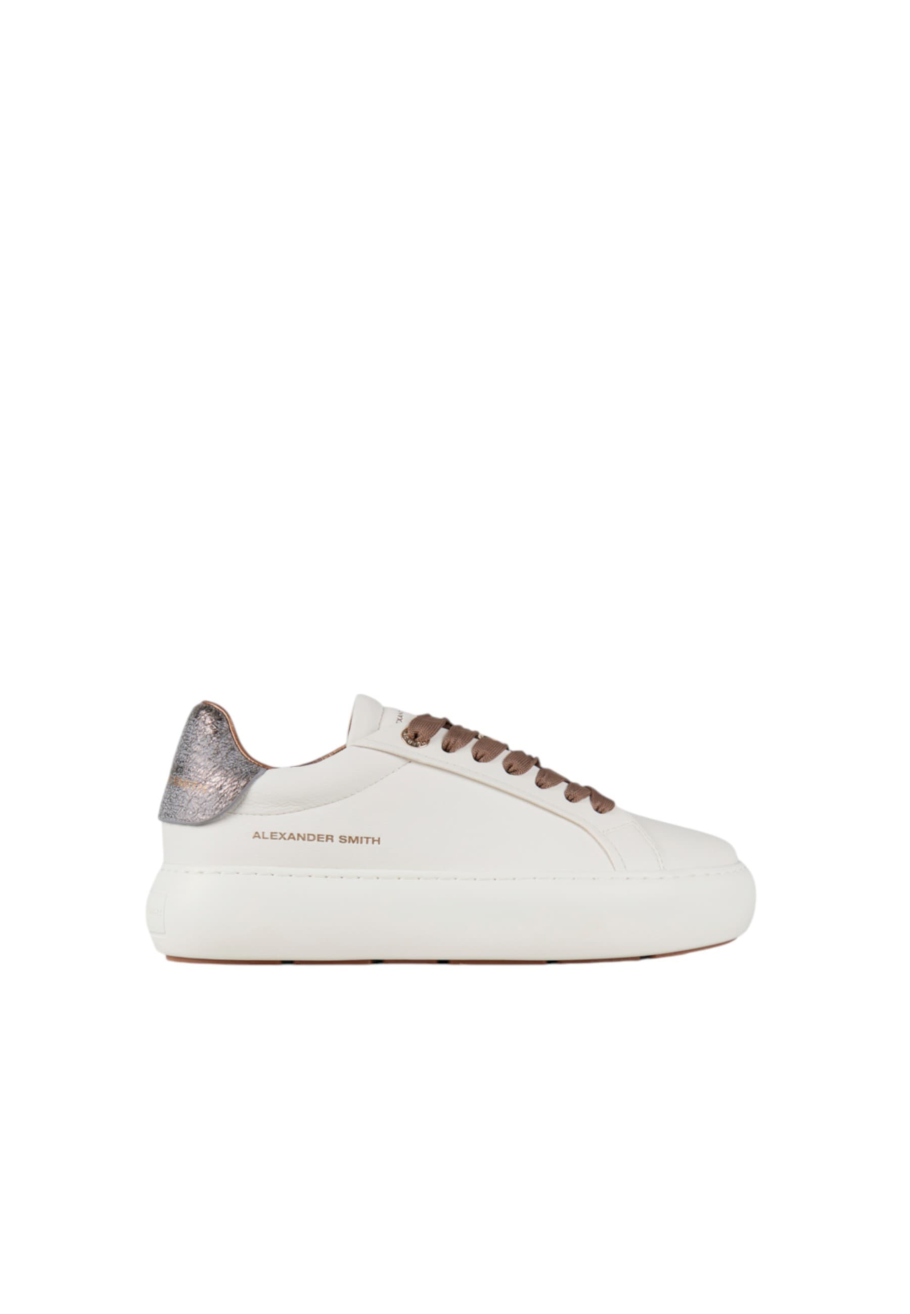 asbcsow-3567-wbz Alexander Smith Women's White Leather