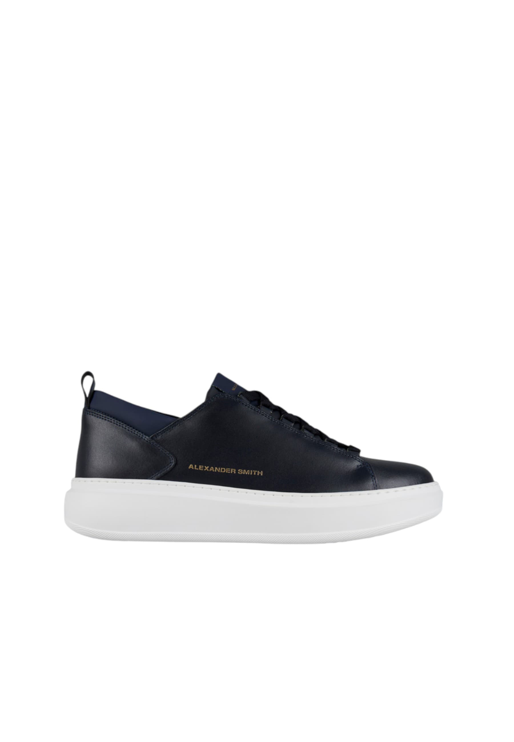 asbcwym-2264-ble Alexander Smith Man Blue Leather