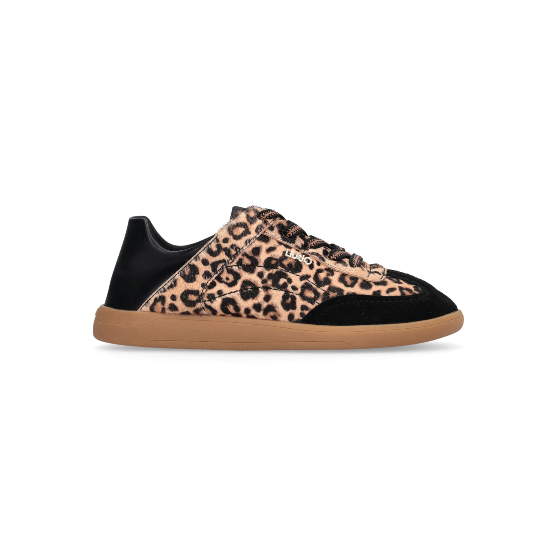 Liu Jo Women's Connor 03 sneakers in Cavallino Leopardato with Rubber sole