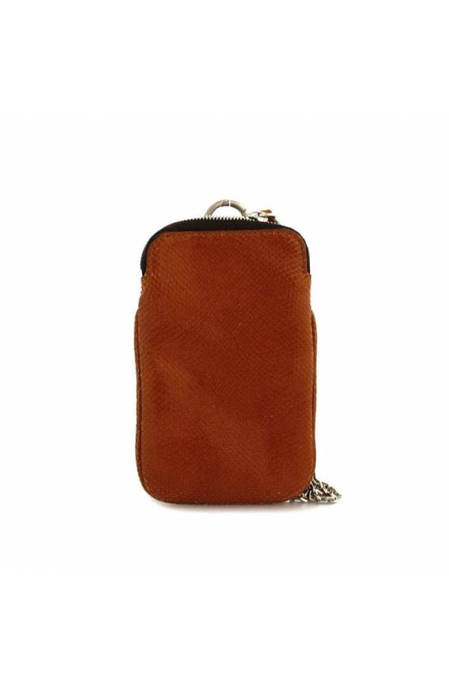 Phone Case Gianni Chiarini pretty Woman Orange Leather - bs8110vipe