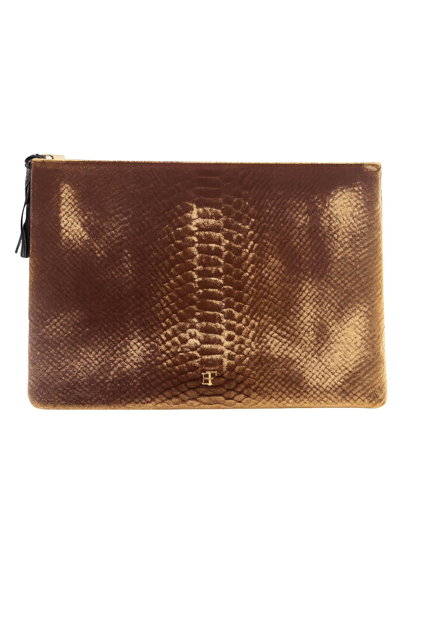 Handbag Elisabetta Franchi in velvet