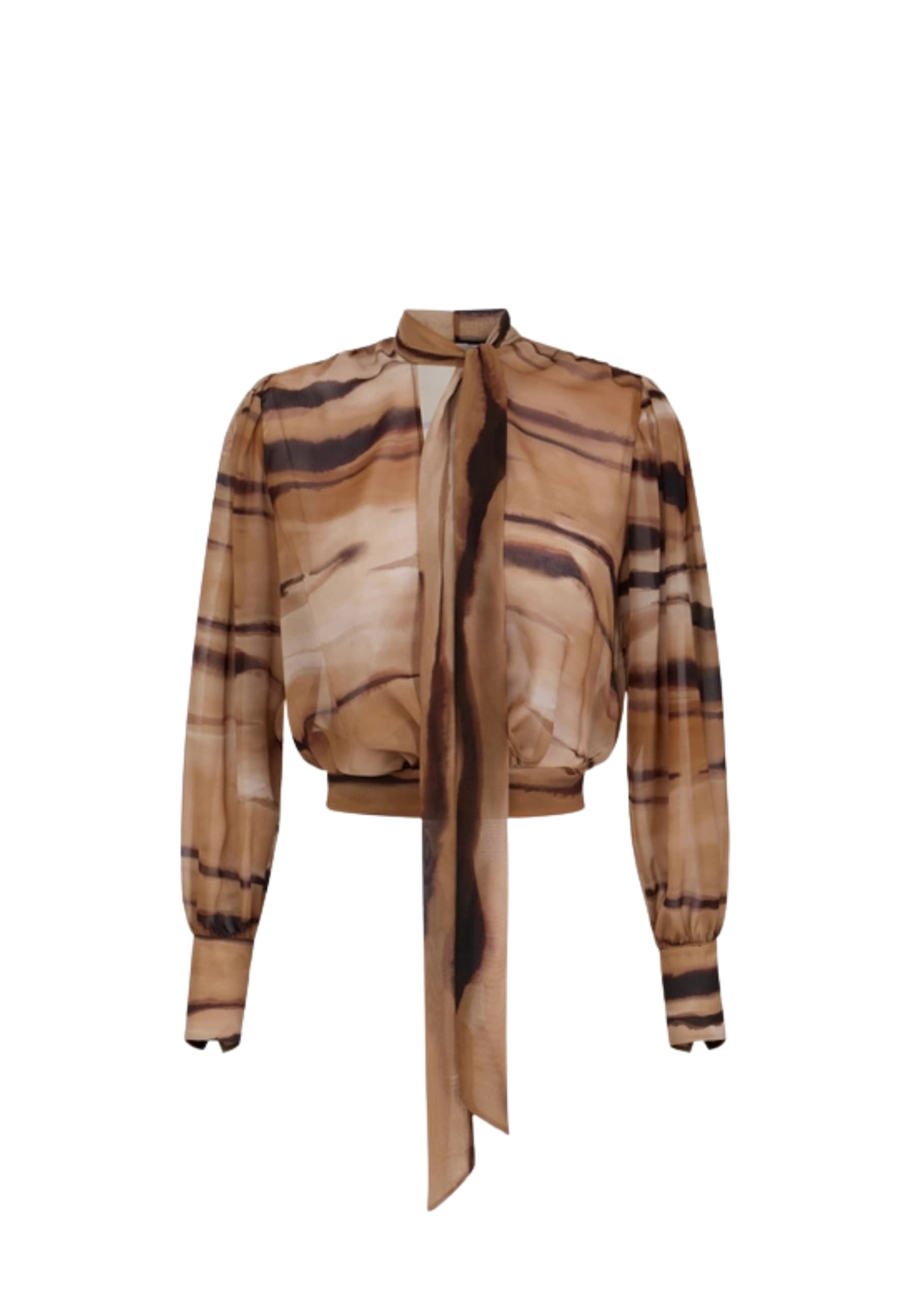 Blue Woman Elisabetta Franchi with tiger print