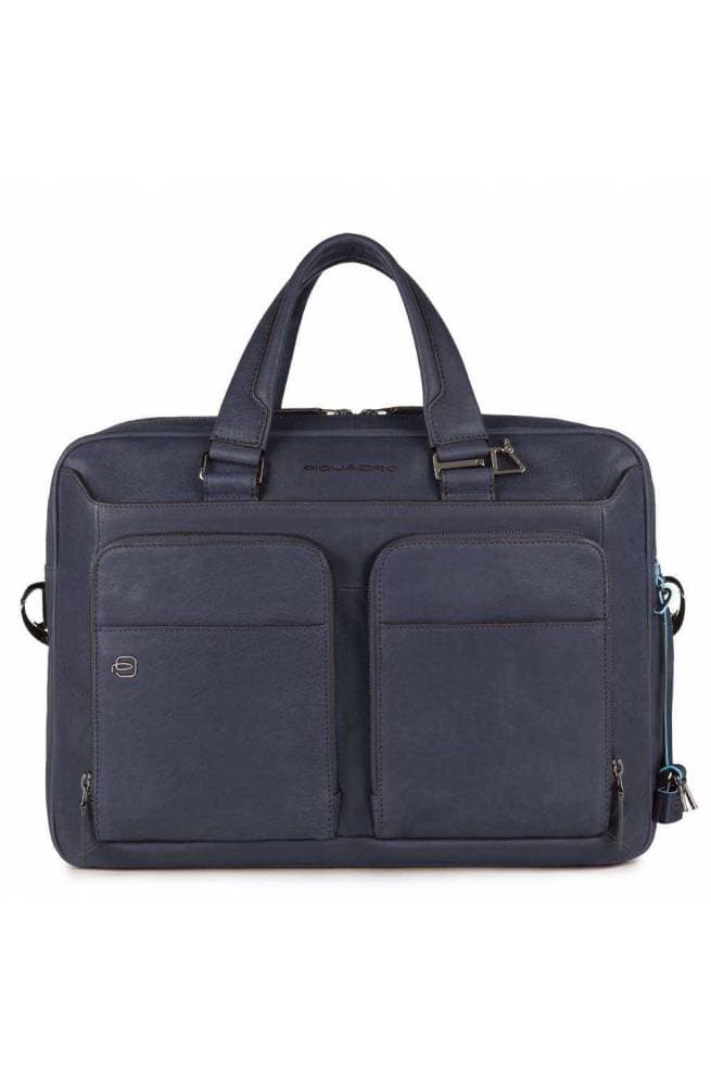 Bag Piquadro black square Man Blue Leather - CA2849B3-BLU4