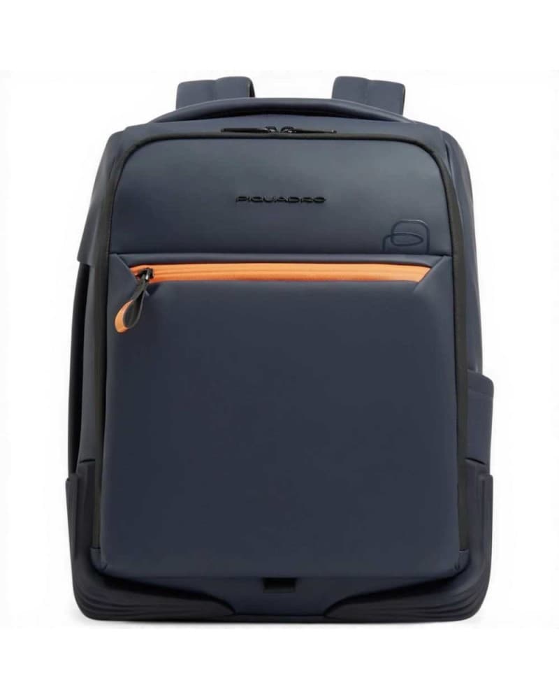 Piquadro Backpack Travel C2ow Unisex Blue Water-Resistant with Laptop 15.6'' and iPad