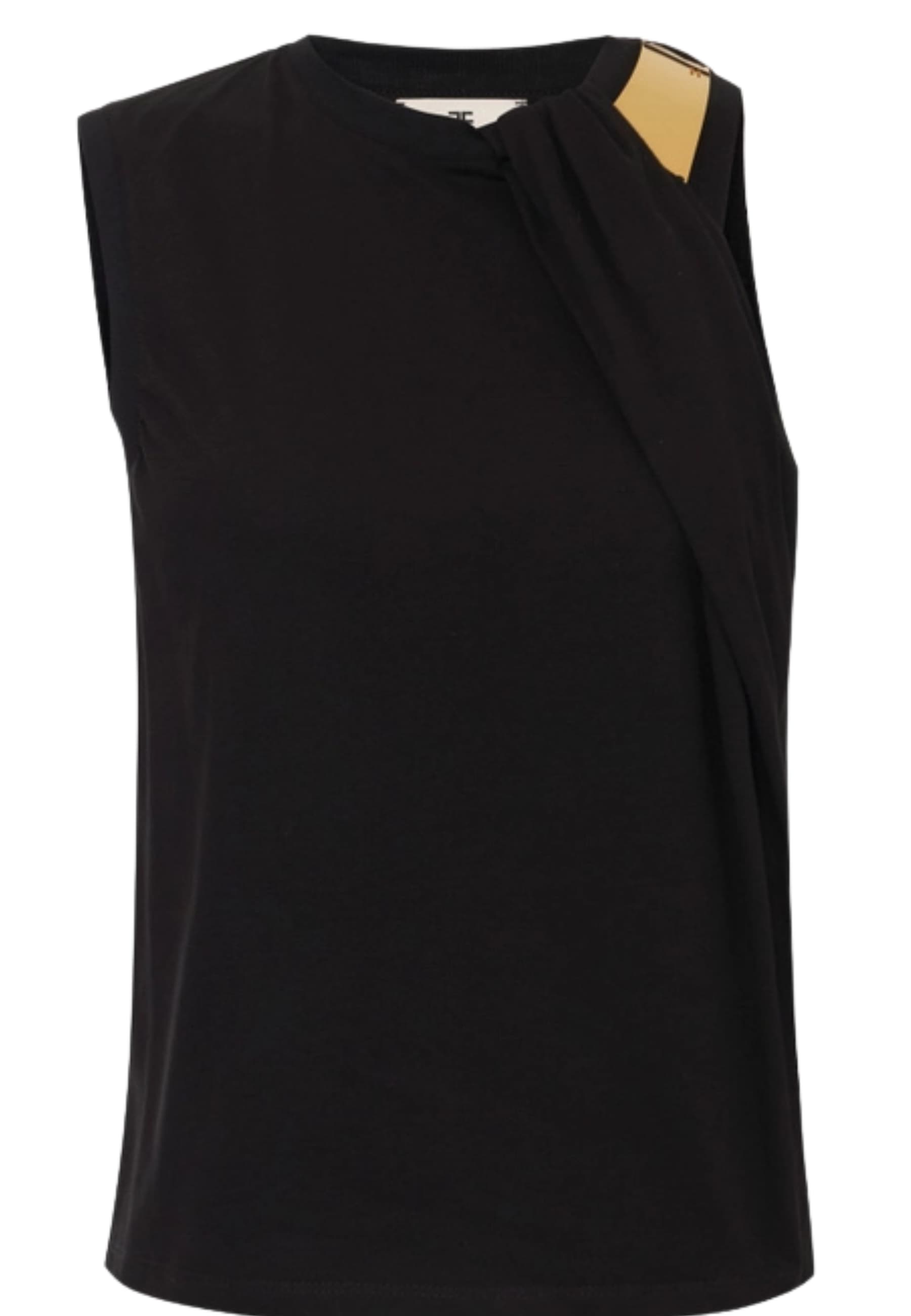 T-shirt Elisabetta Franchi gold detail