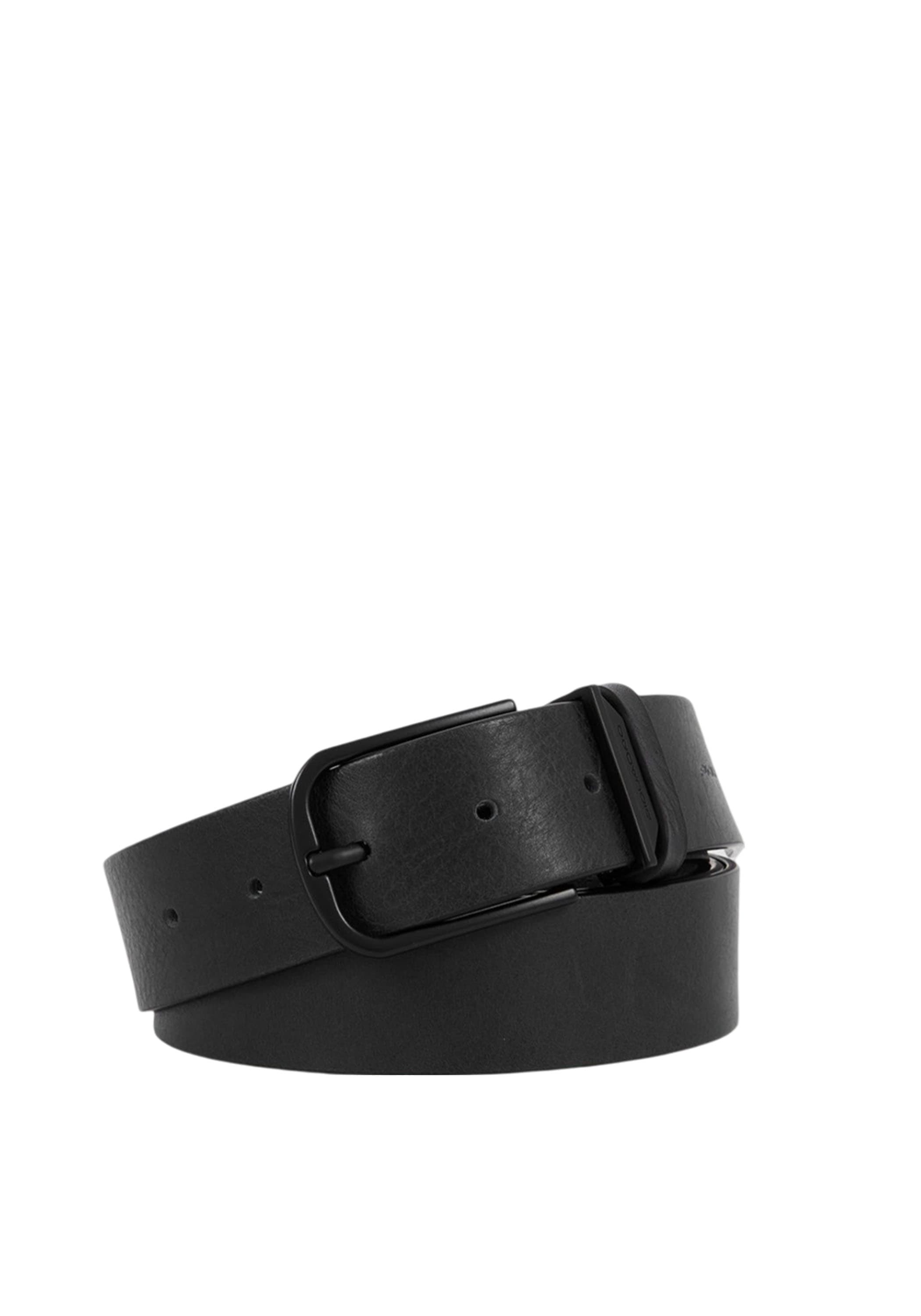 Men's Belt with Buckle Man Piquadro CU6282AP-N Black