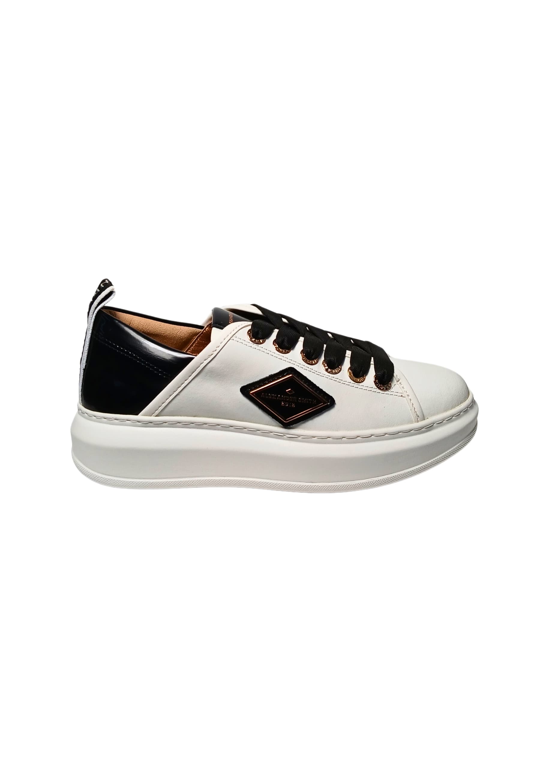 Women's Shoes Alexander Smith Wembley Woman-White Black