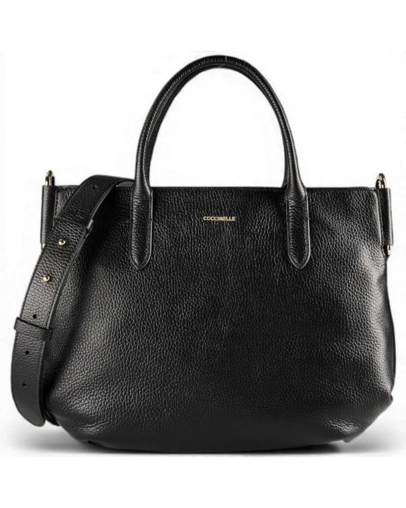 Coccinelle Rebekka Women's Black Leather Bag