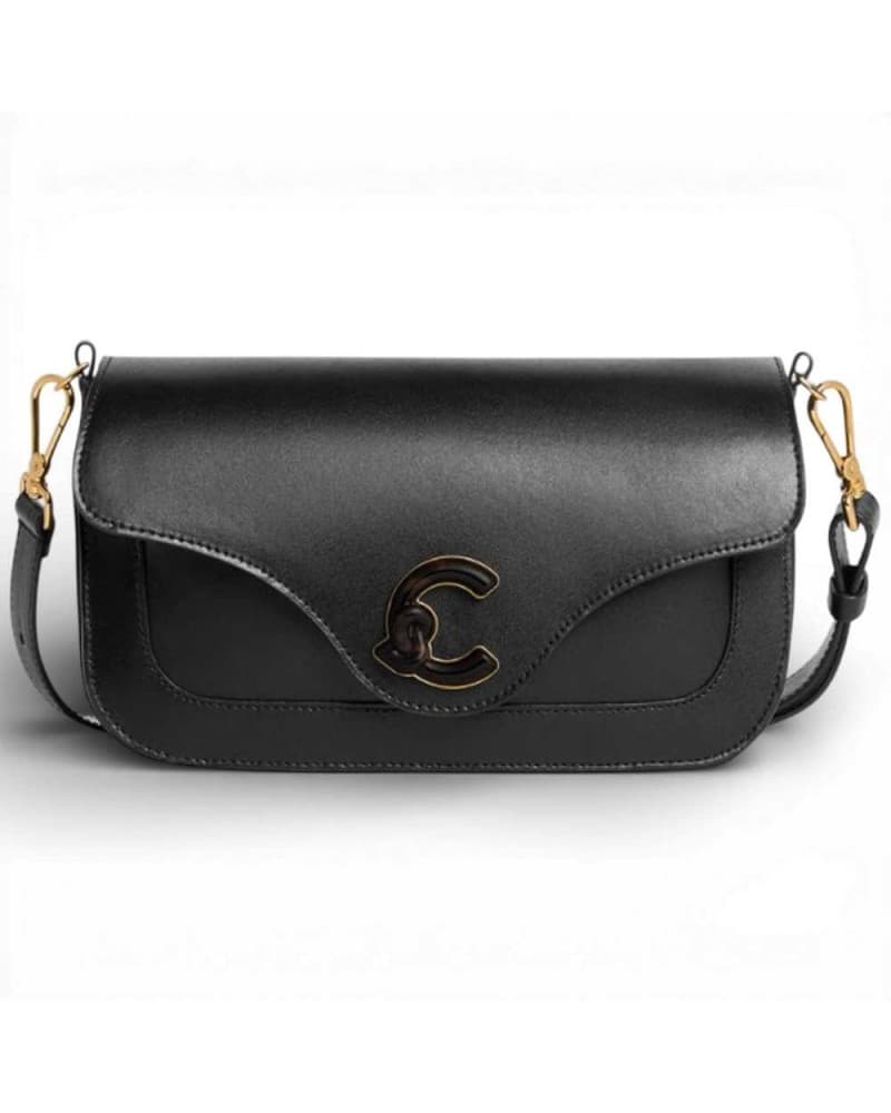 Coccinelle Handbag C-Me Woman Black Leather