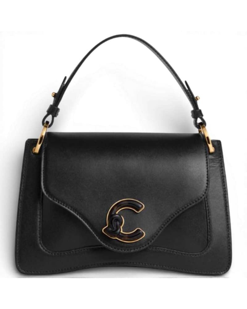 Coccinelle Handbag C-Me Woman Black Leather