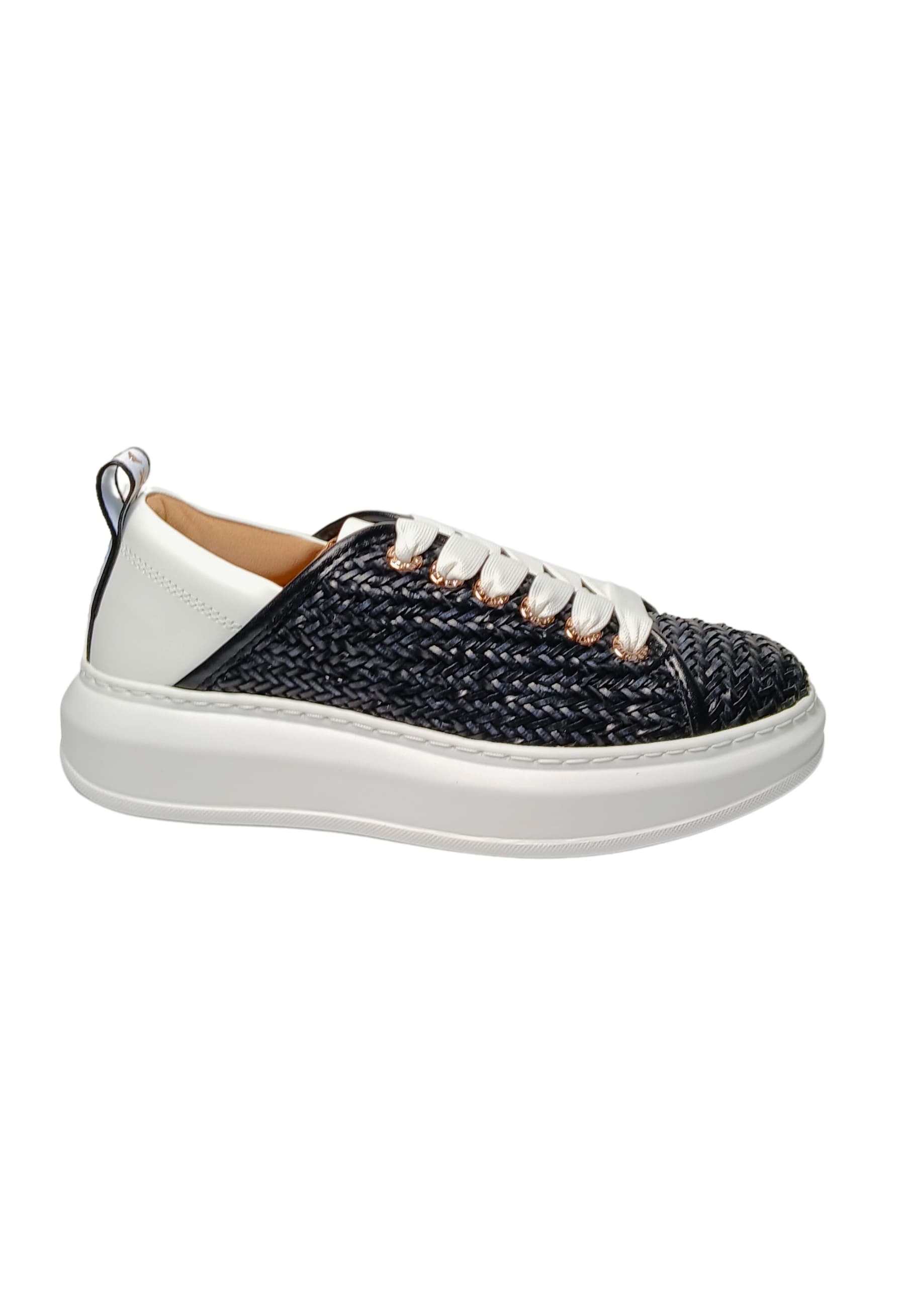 Women's Shoes Alexander Smith Wembley Woman-Black white