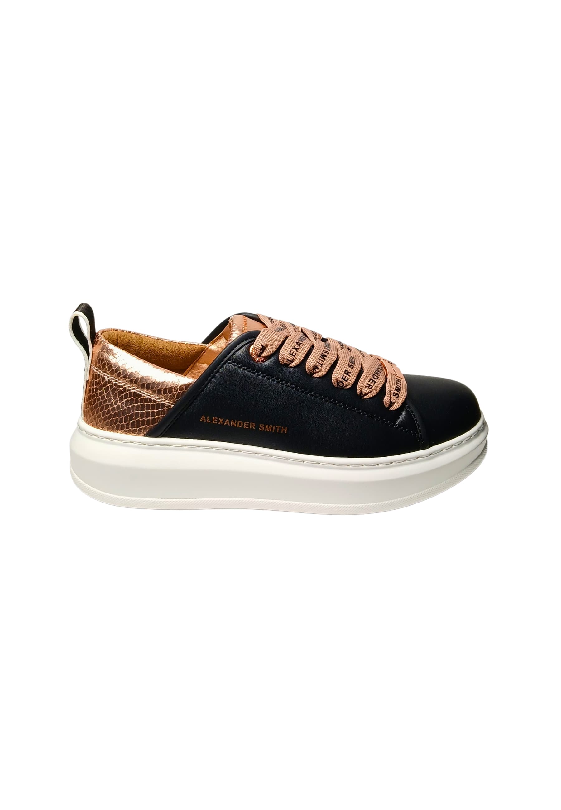 Women's Shoes Alexander Smith Eco-Wembley Woman-Black Copper