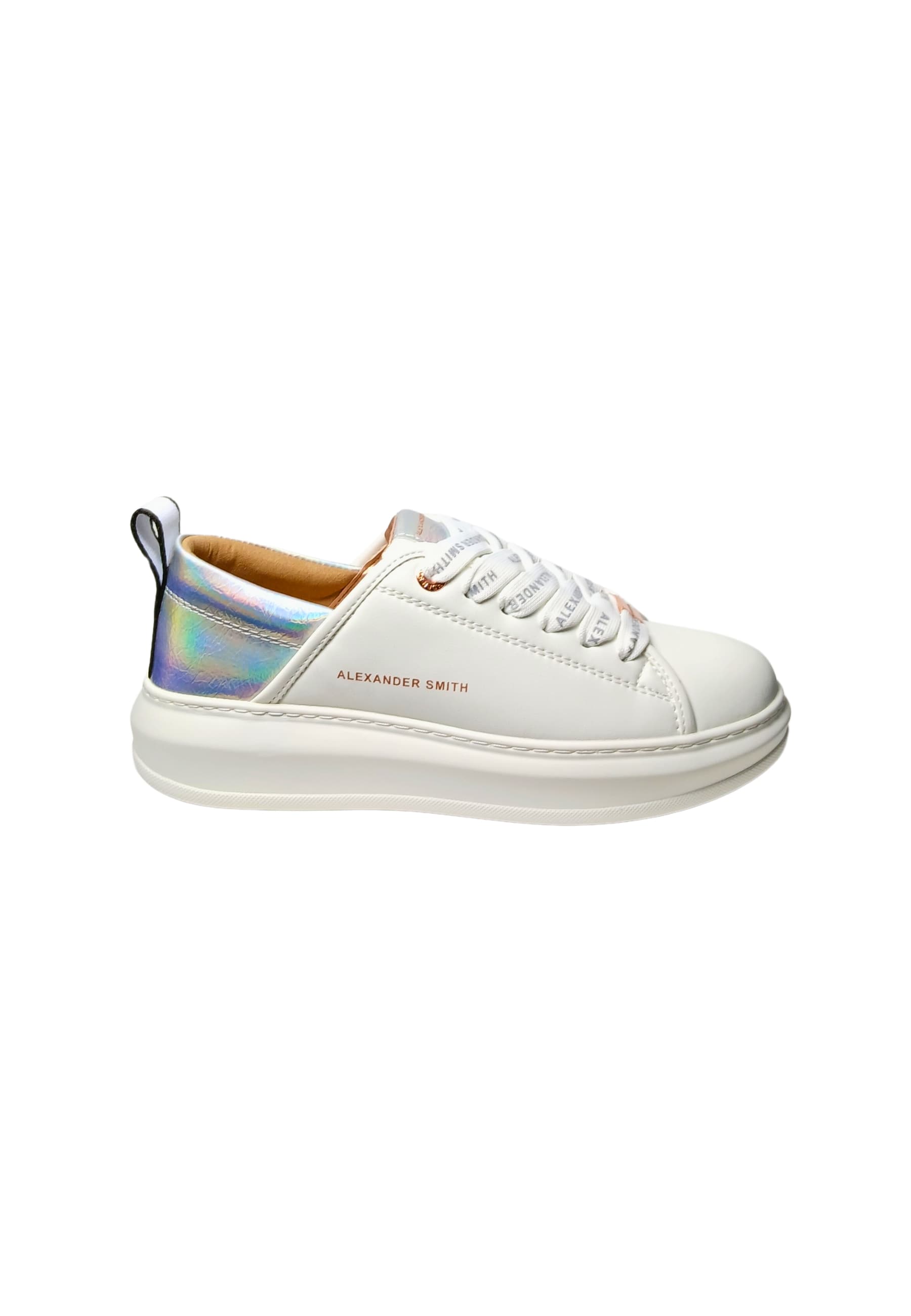 Women's Shoes Alexander Smith Eco-Wembley Woman-White Multi