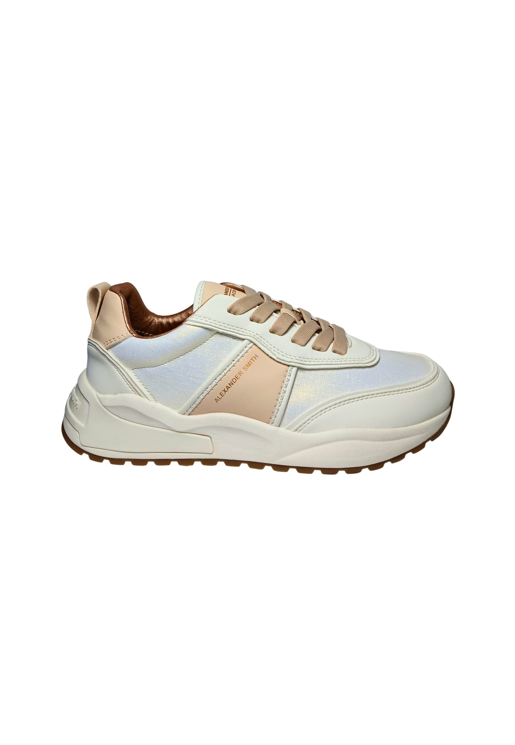 EDW_8058_WCR Alexander Smith Women's White Leather