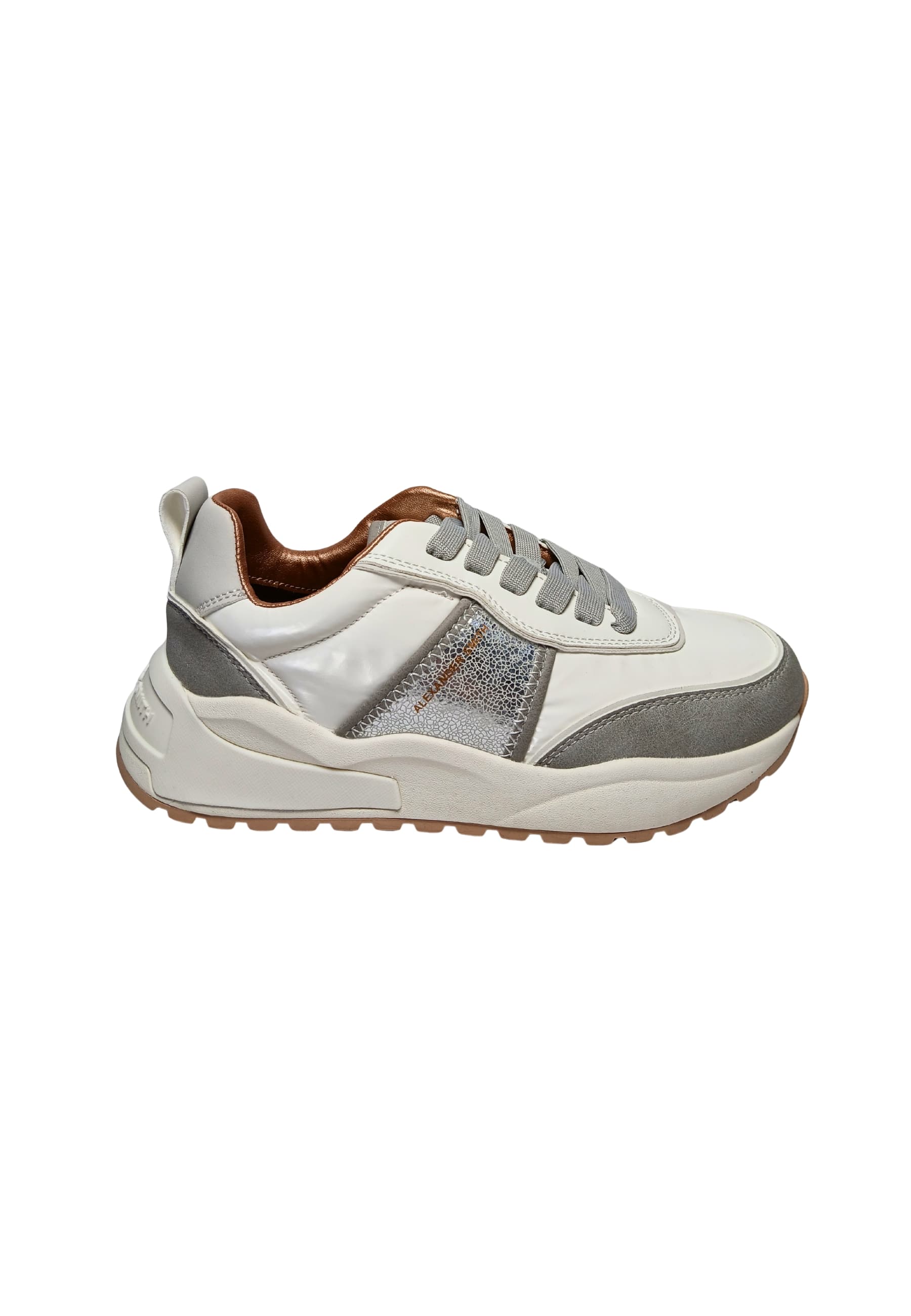 Women's Shoes Alexander Smith Eco-Dover Woman Light Grey White