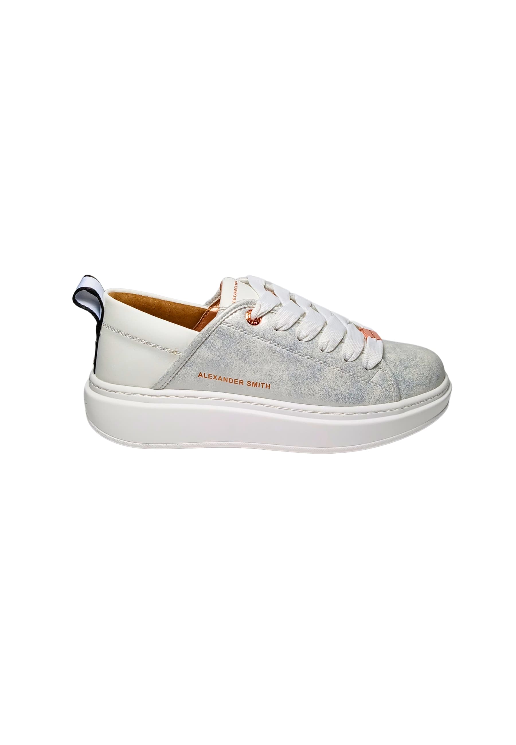 Women's Shoes Alexander Smith Eco-Wembley Woman-Silver