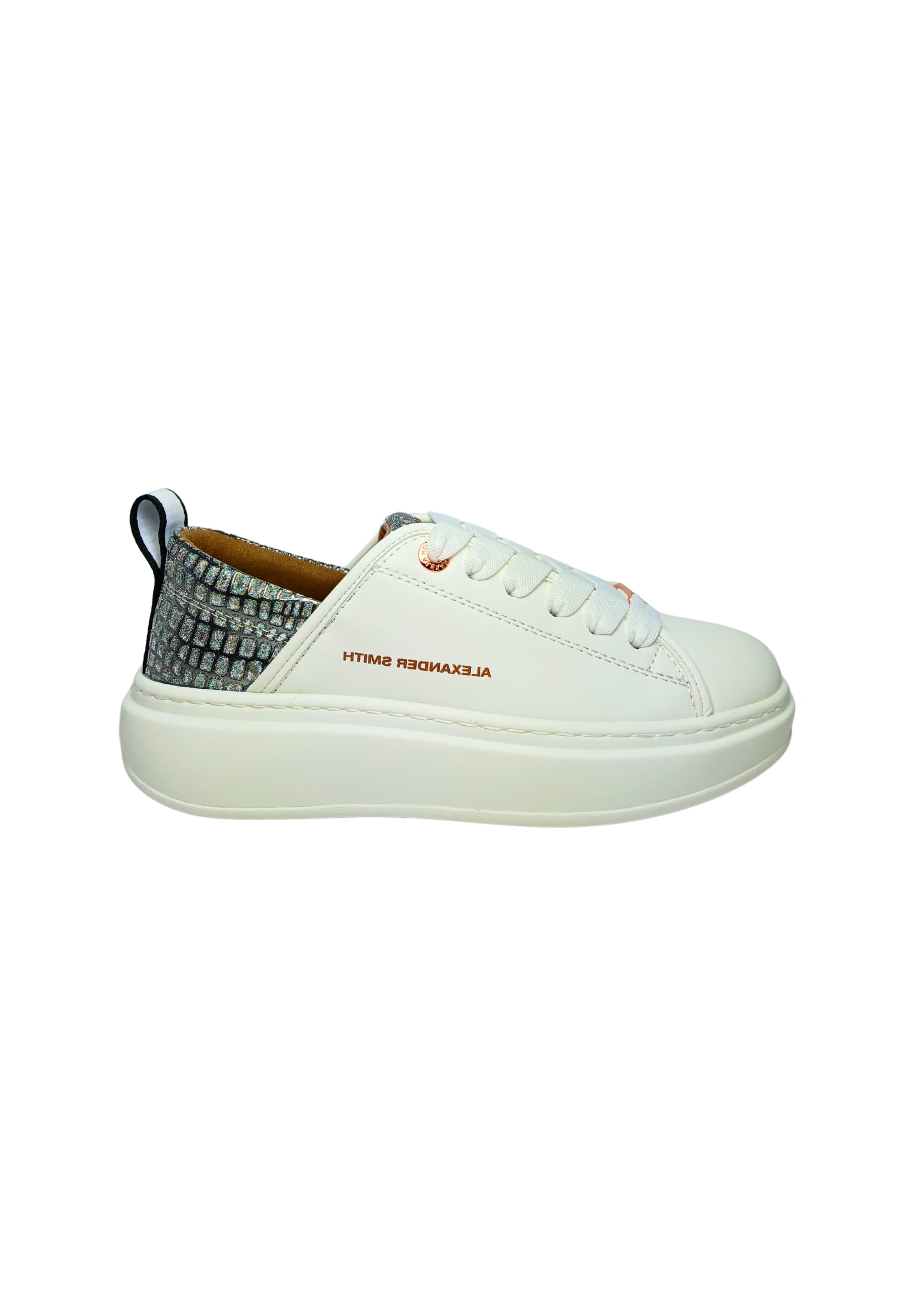 Women's Shoes Alexander Smith Sneakers Eco-Wembley Woman, White black