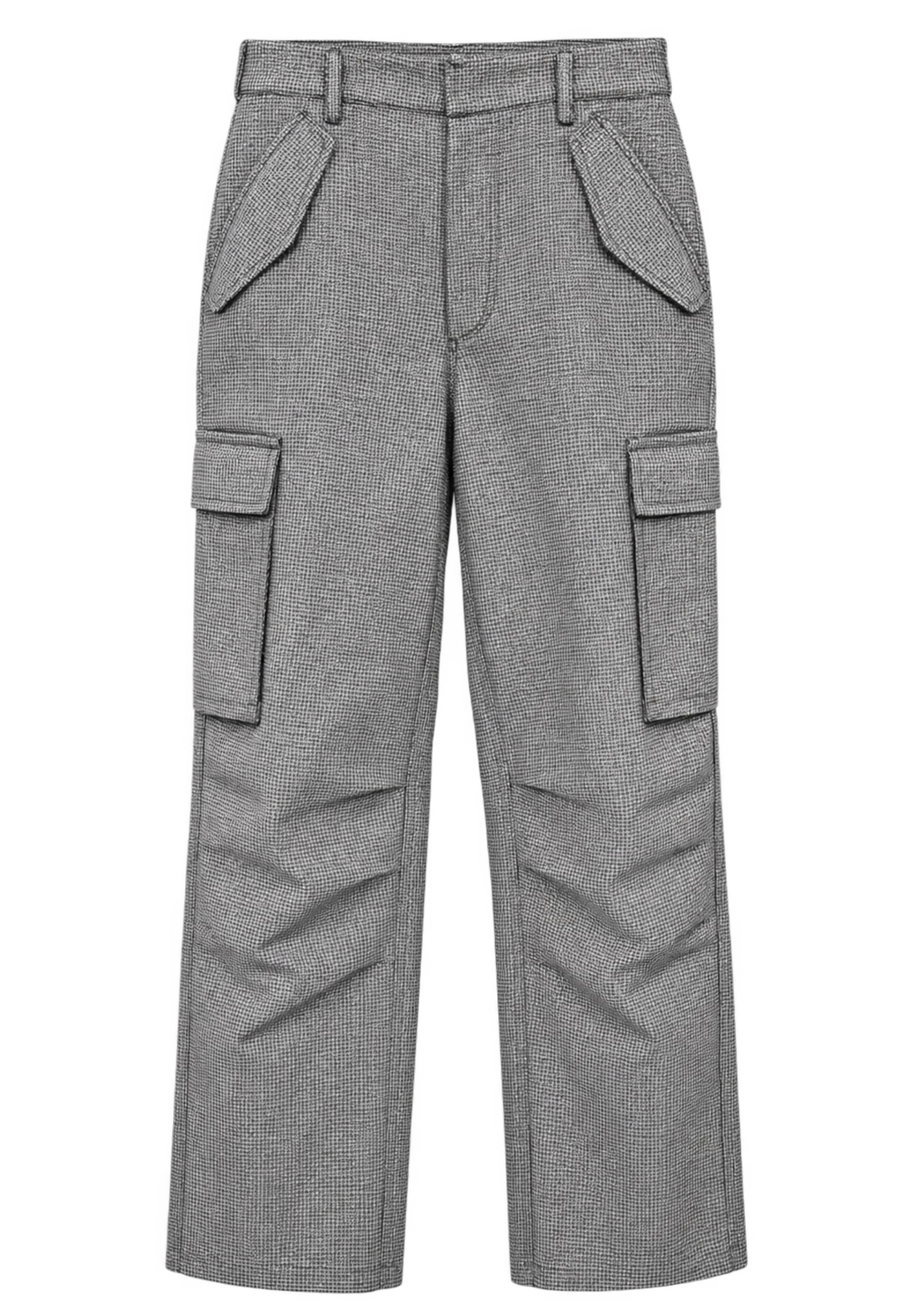 trousers with tascone Apaperkid in pied de poule
