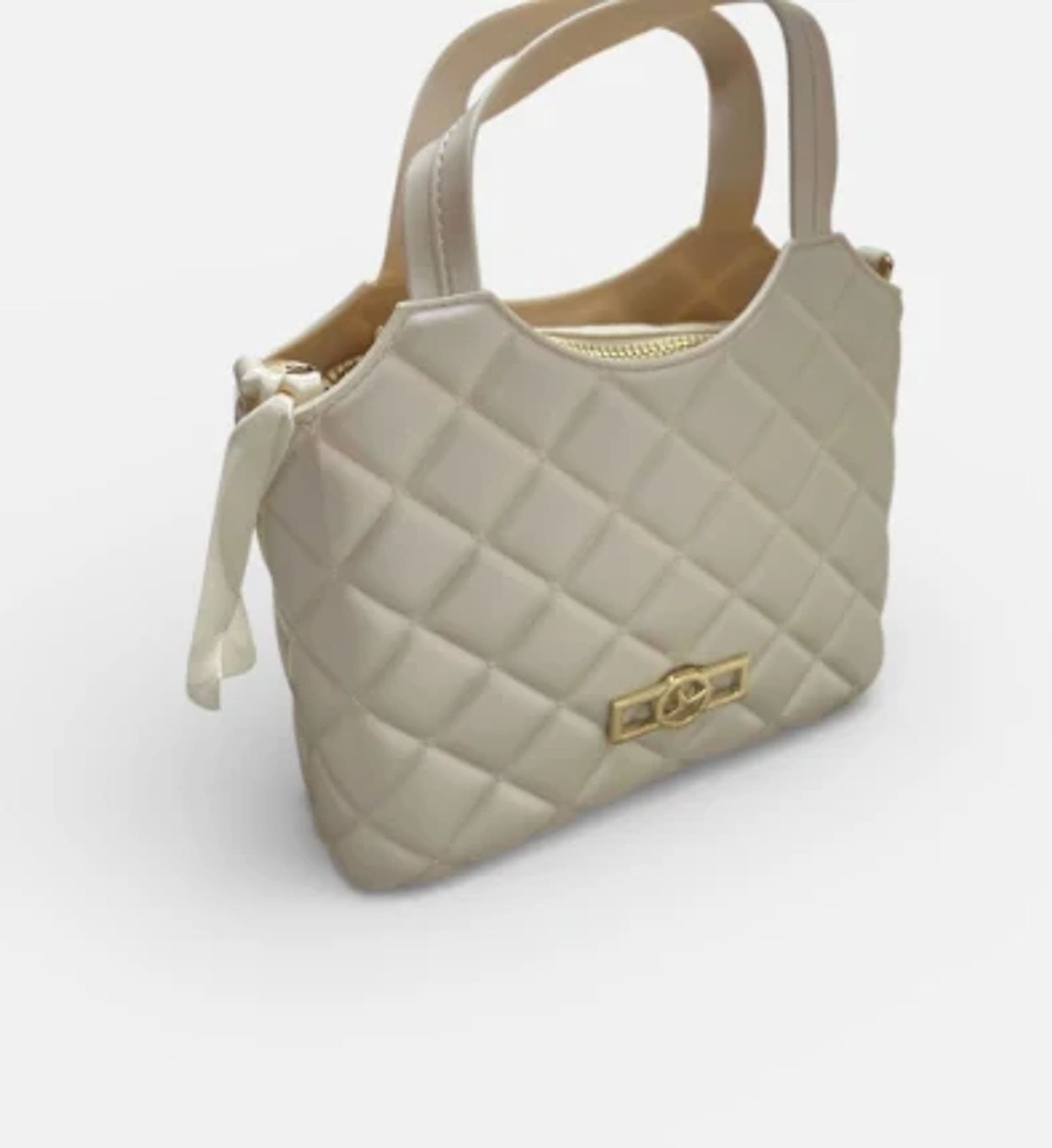 Women's Shoulder Bag Marc Ellis flat-teen-beige-lightgold Beige