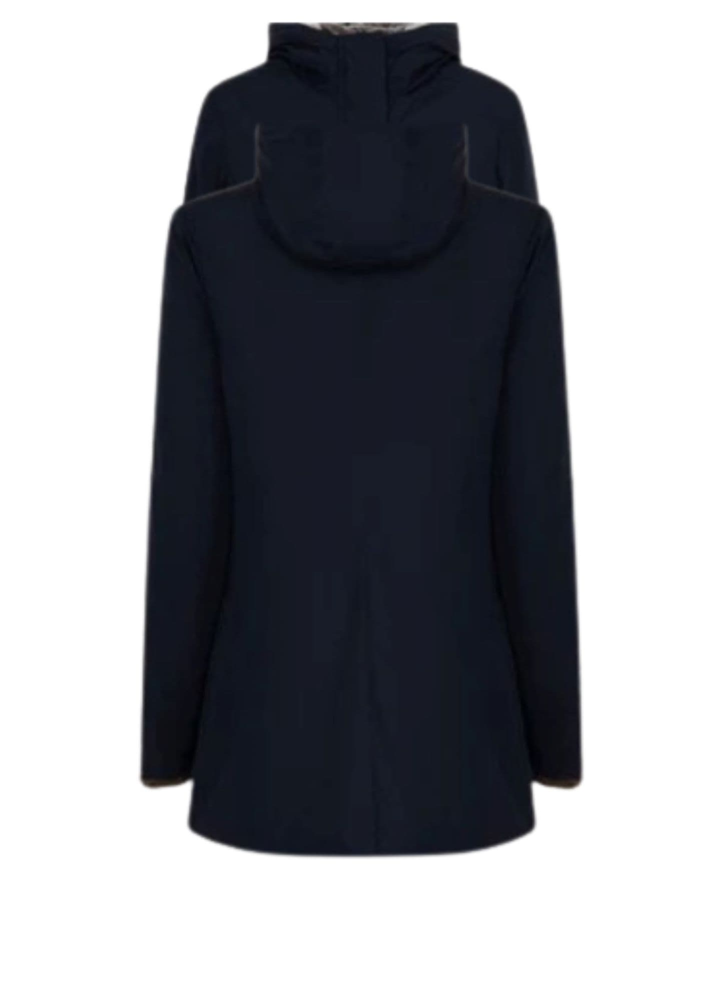 Women's jacket Suns Marmolada Fur Blue stone