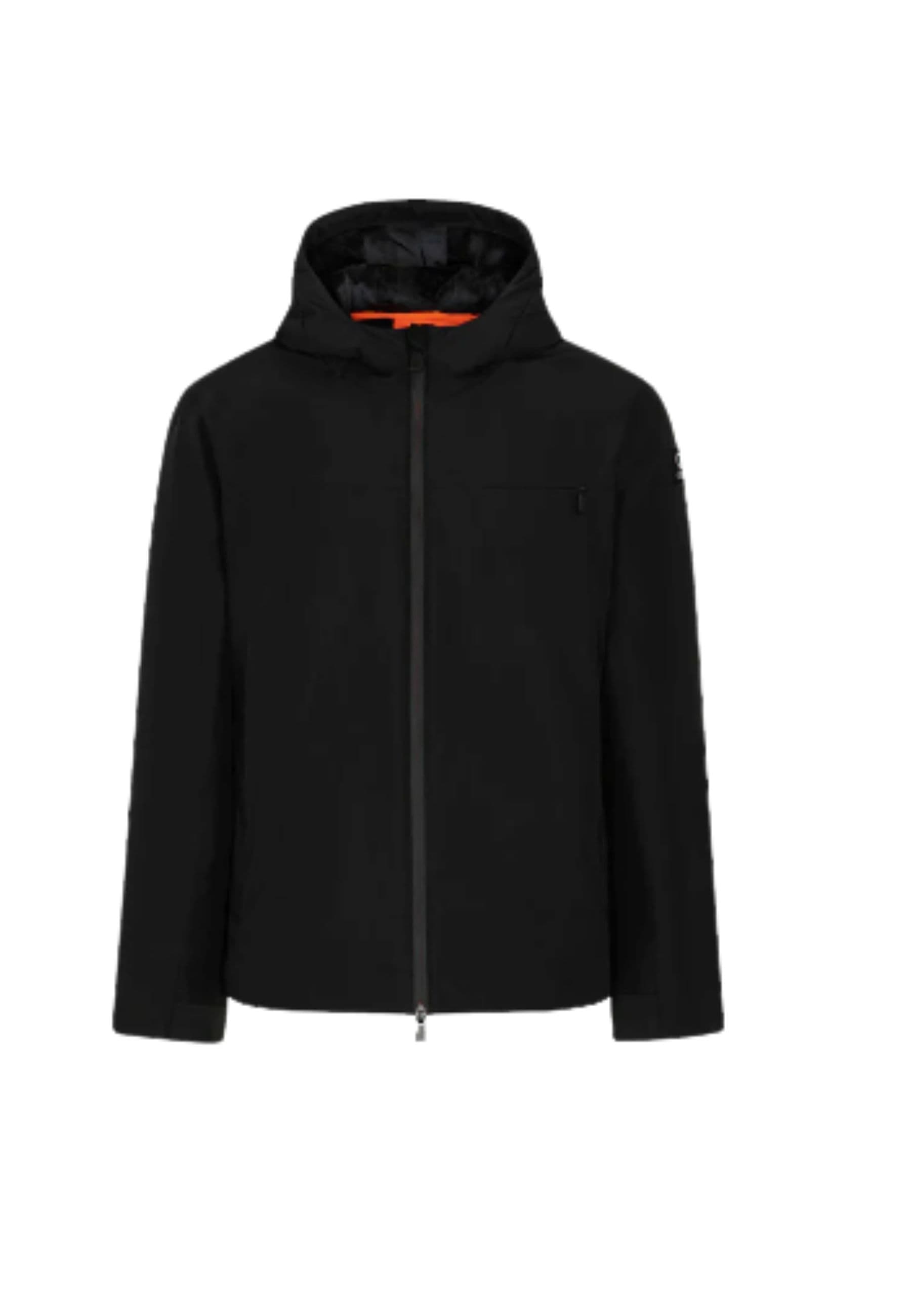 Men's jacket Suns Aurelio Long Velour Black