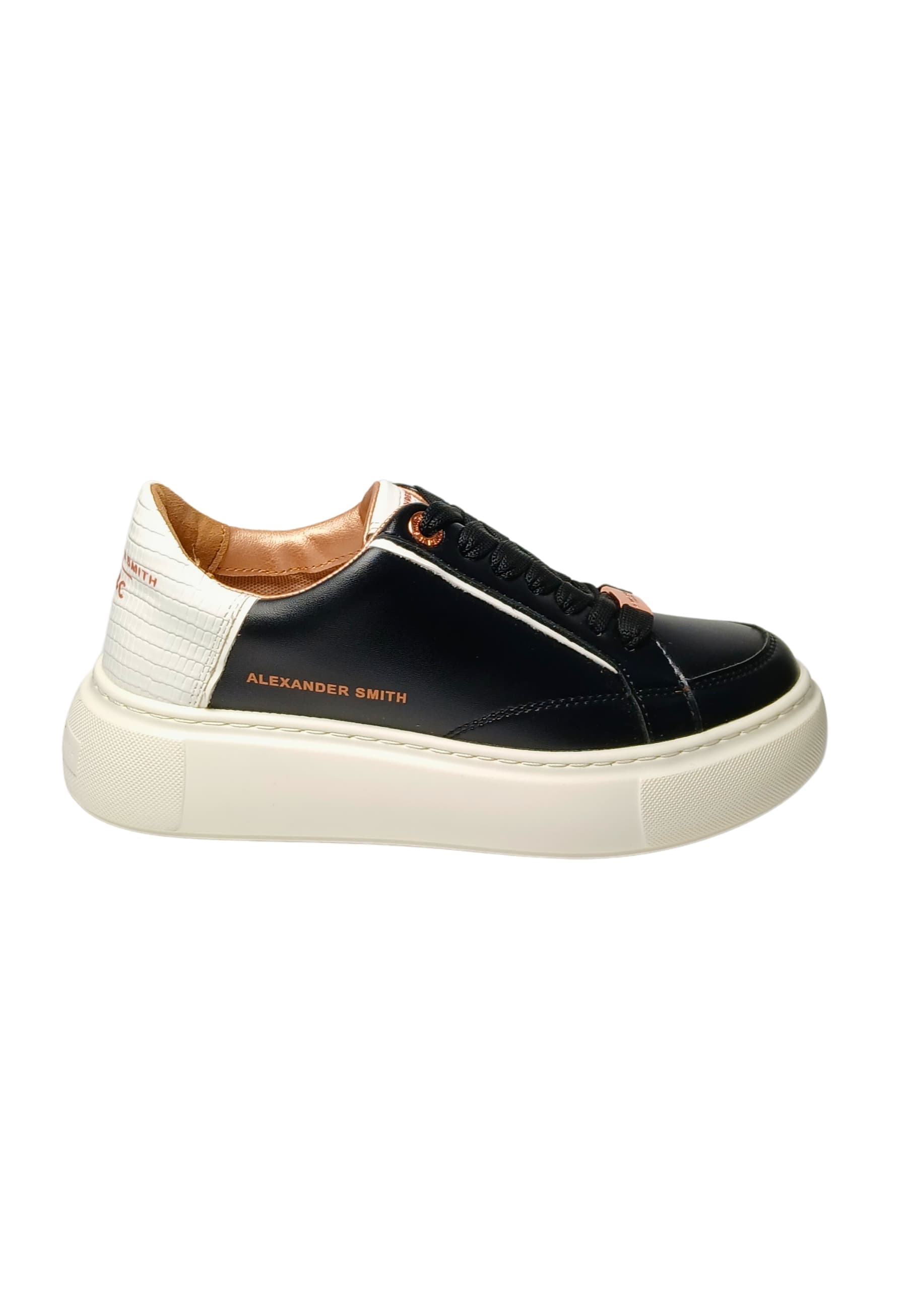 Women's Shoes Alexander Smith Eco Greenwich Woman-Black White