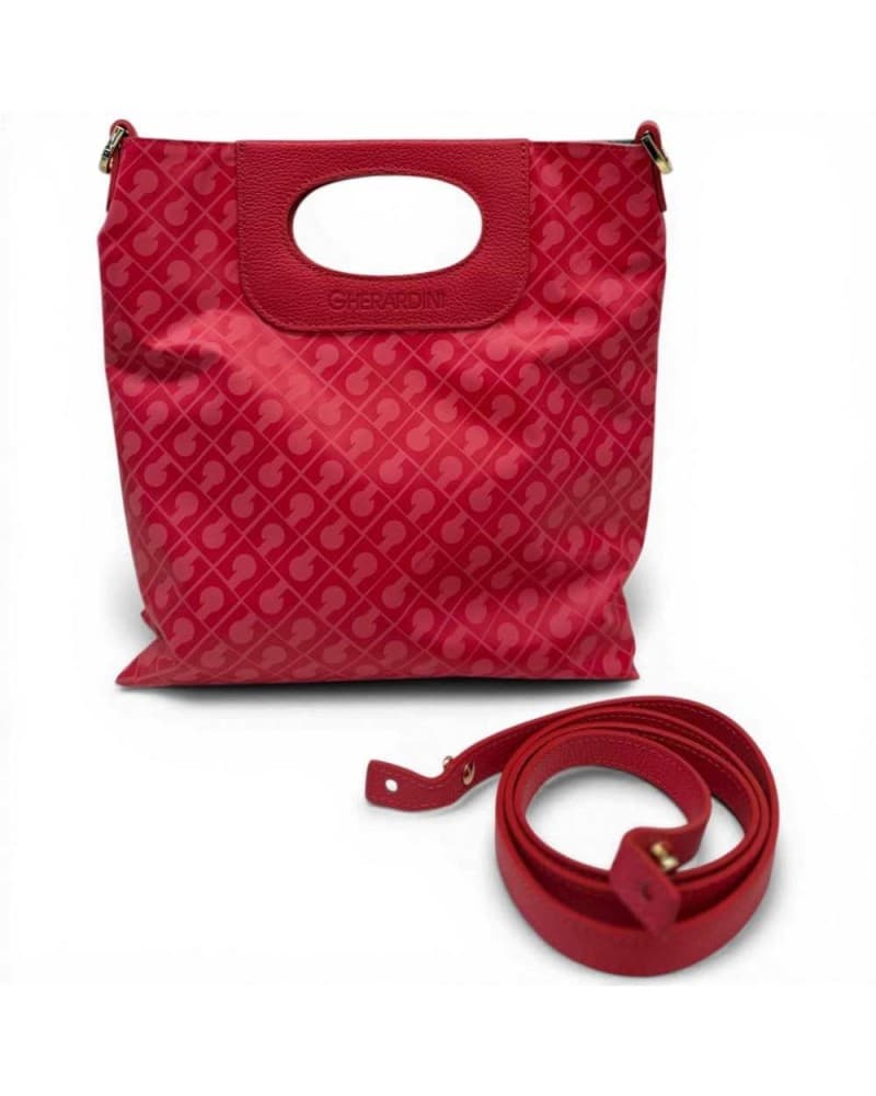 Gherardini Bag Softy Women's Coral Double Flat Mini Fabric Softy