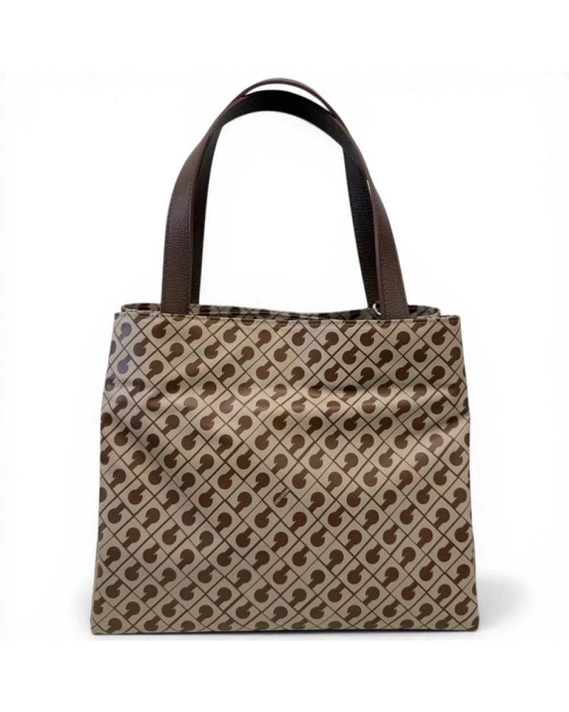 Gherardini Softy Women's Handbag Tobacco/Small with Softy Fabric Shoulder