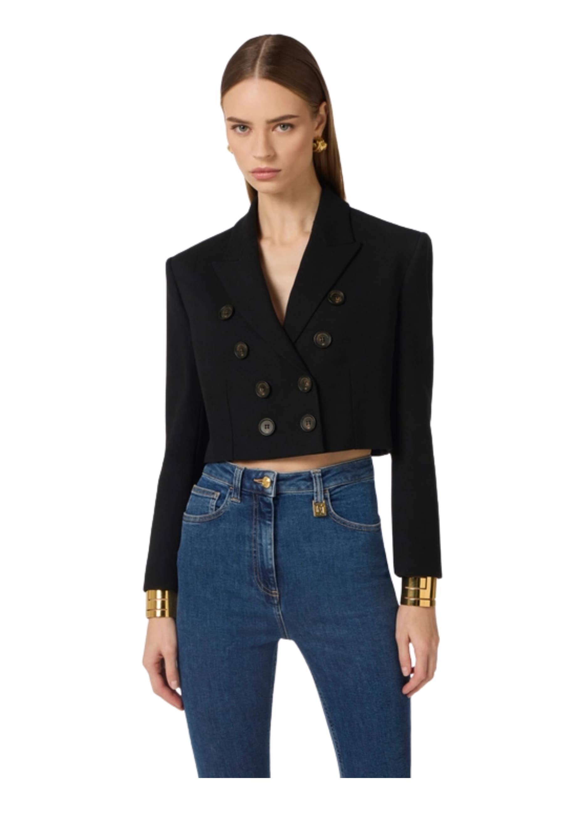 Women's Jacket Elisabetta Franchi in gabardina